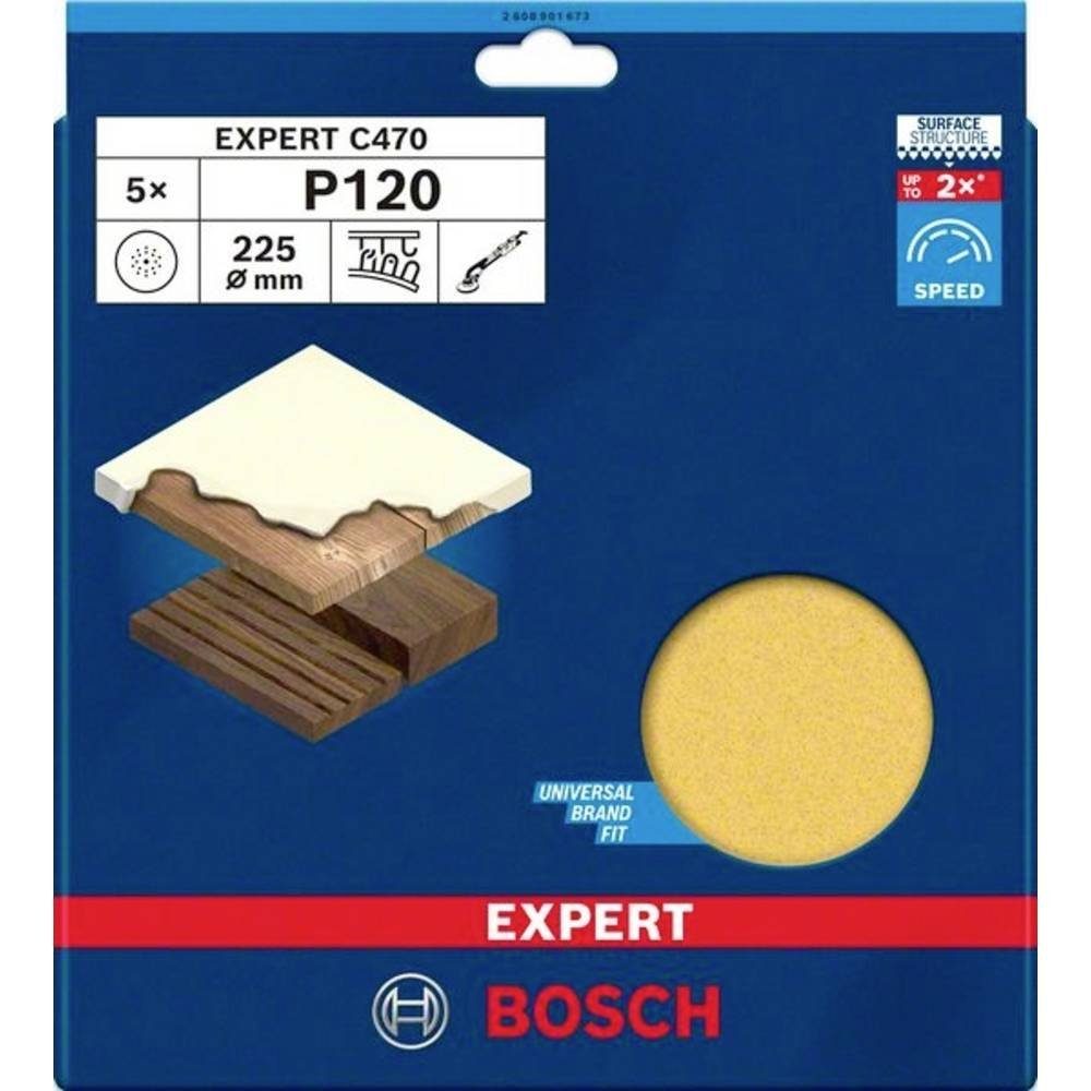 BOSCH Schleifpapier Accessories C470 Bosch EXPERT SCHLEIFPAPIER