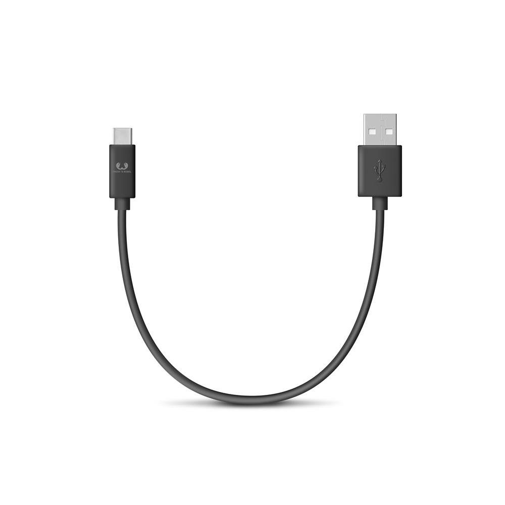 Fresh´n Rebel USB to USB-C cable 0.2m USB-Kabel, Synchronisationskabel,  Datenkabel, Ladekabel für Mobilgeräte Smartphone Tablet E-Book-Reader,  Universal