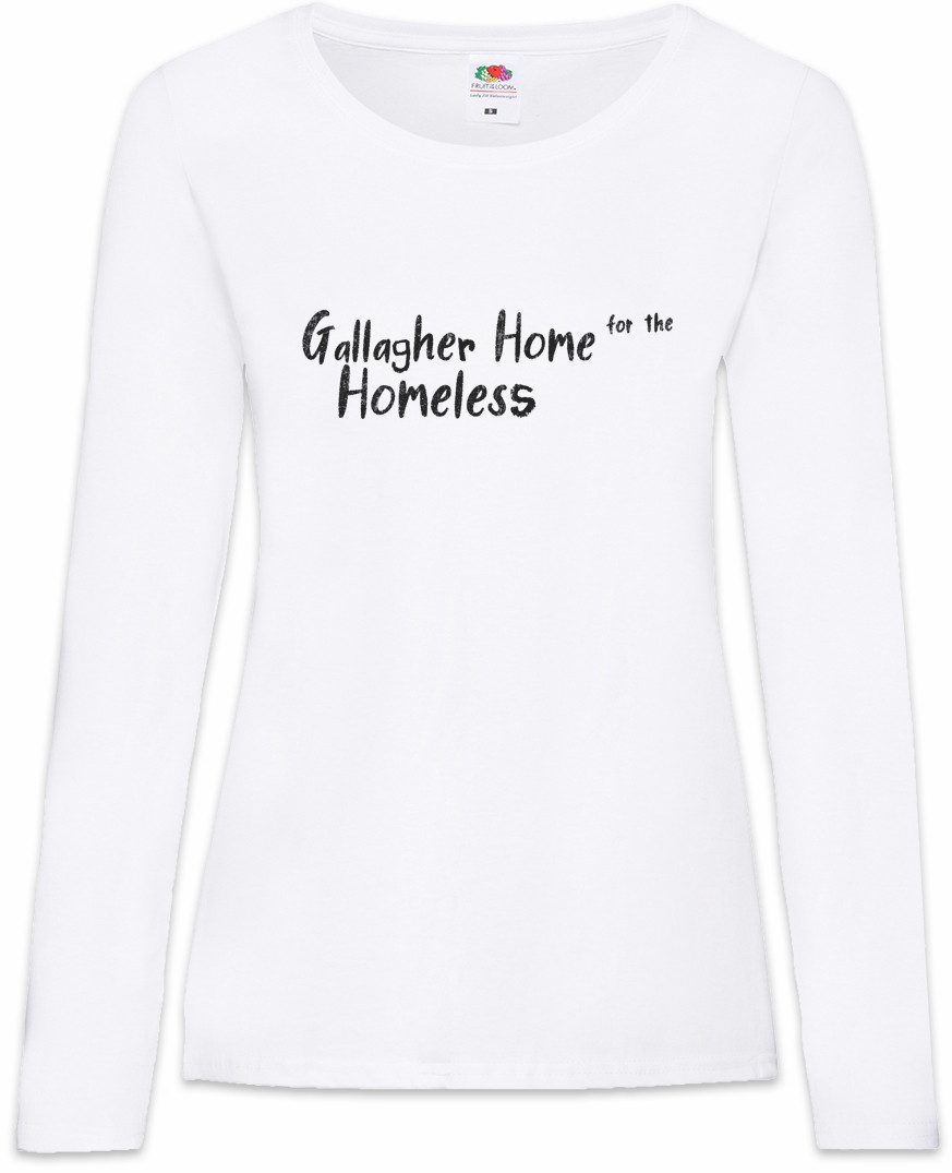 Urban Backwoods Langarmshirt Gallagher Home For The Homless Damen Langarmshirt Frank Shameless (1-tlg) Fiona Ian Lip Philipp