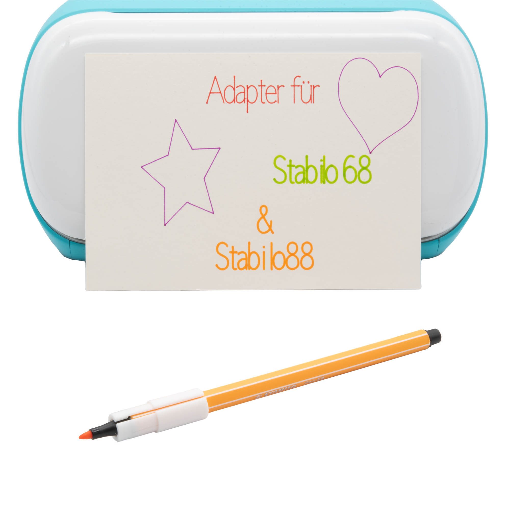 TSB Werk Plotterpapier Stiftehalter Stabilo Cricut Joy Adapter 68 / 88, Plotter, Stifteadapter, Stabilo