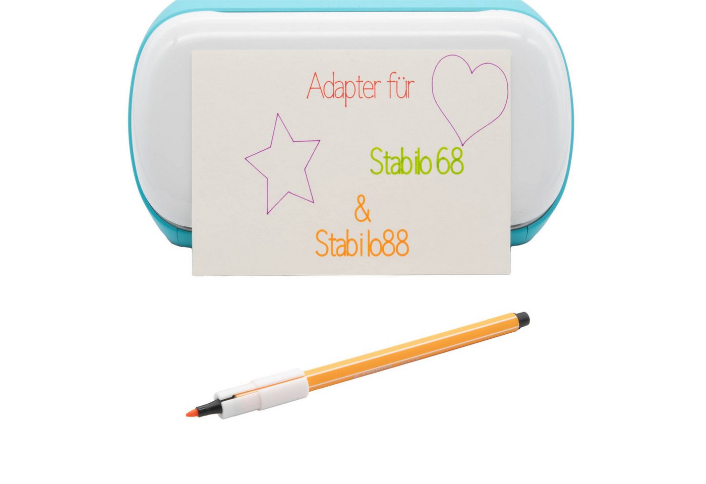 Thumbnail - TSB Werk Plotterpapier Stiftehalter Stabilo Cricut Joy Adapter 68 / 88, Plotter, Stifteadapter, Stabilo