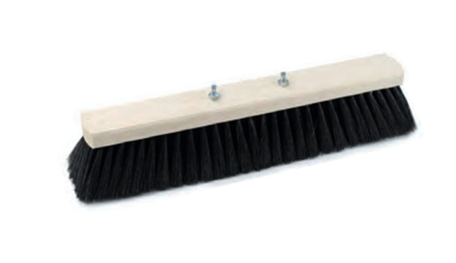 SOREX Straßenbesen Sorex Saalbesen 50 cm Flachholz m. Flügelschdrauben, Roßhaar 25211