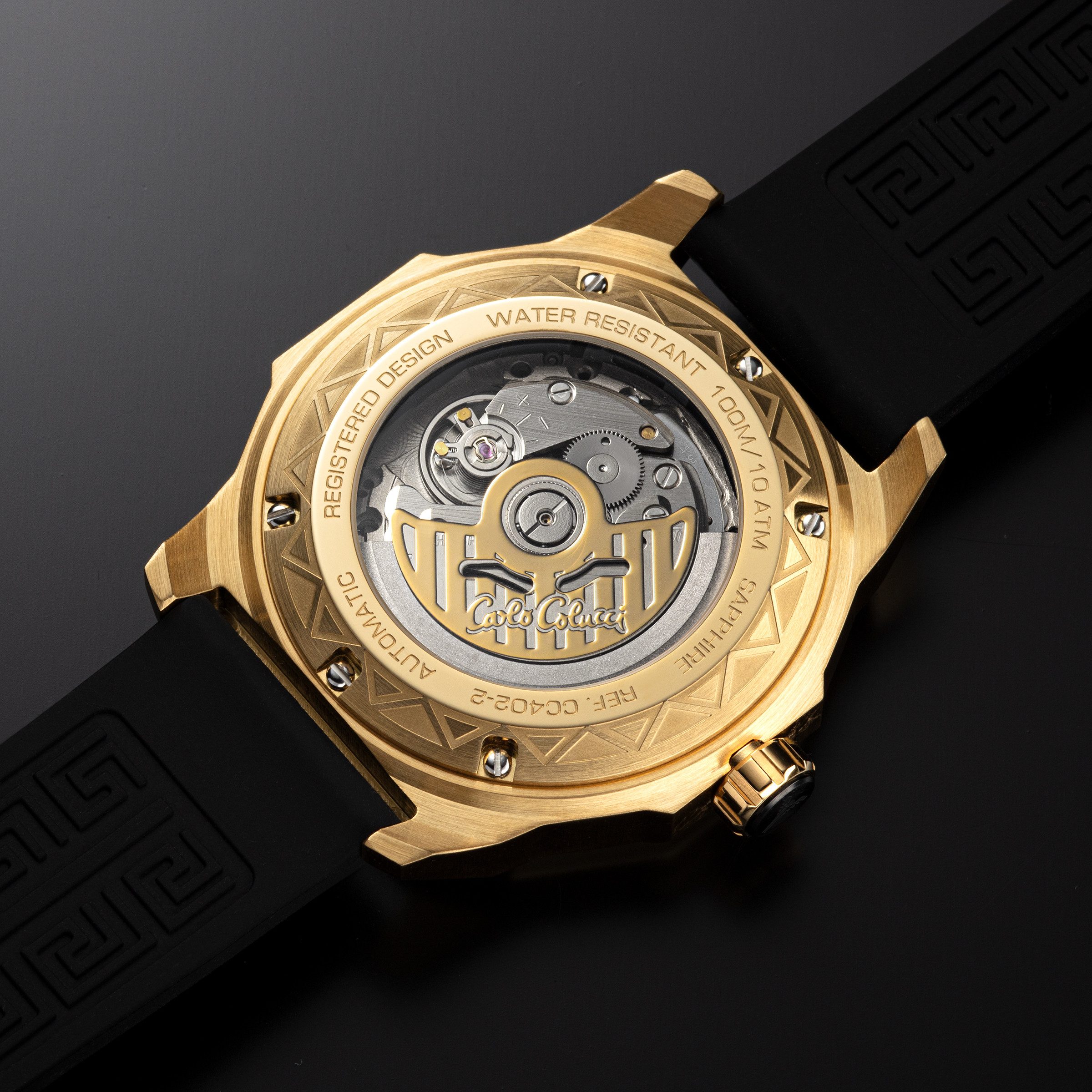 CARLO COLUCCI Automatikuhr Automatikuhr Automatikuhr 100% Edelstahl 42