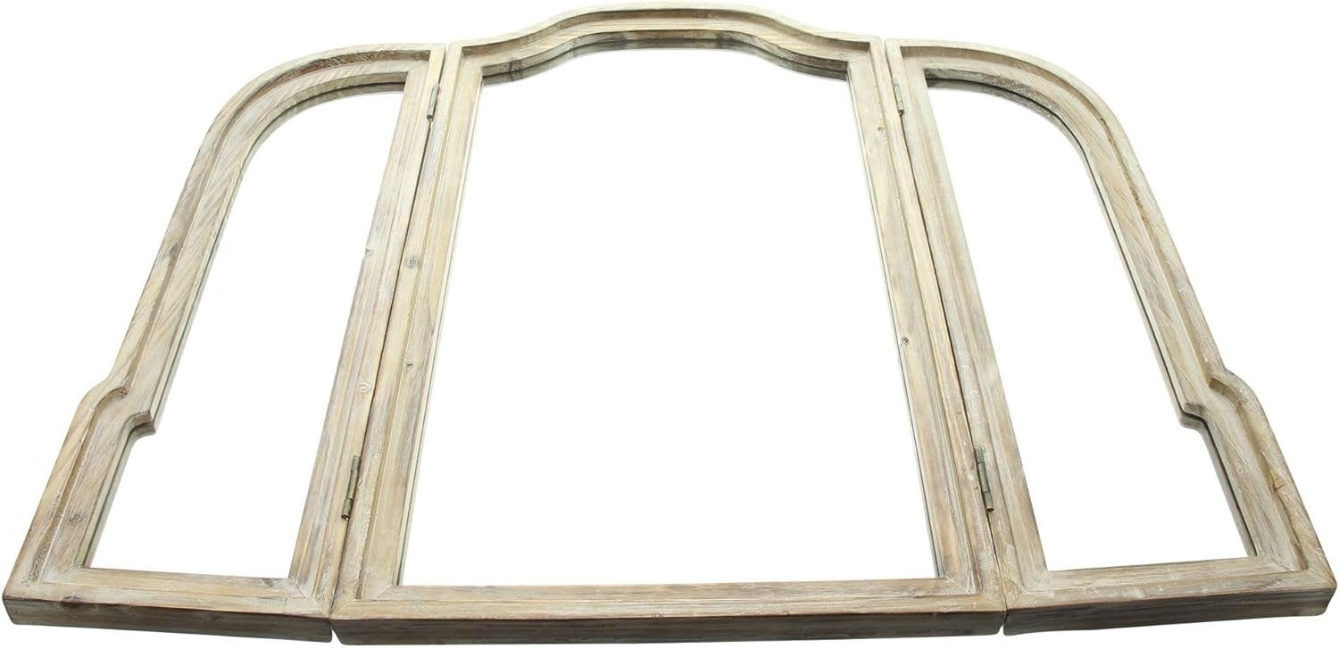 Dekoleidenschaft Spiegel "Nostalgie" mit Holzrahmen, Seitenteile klappbar i günstig online kaufen