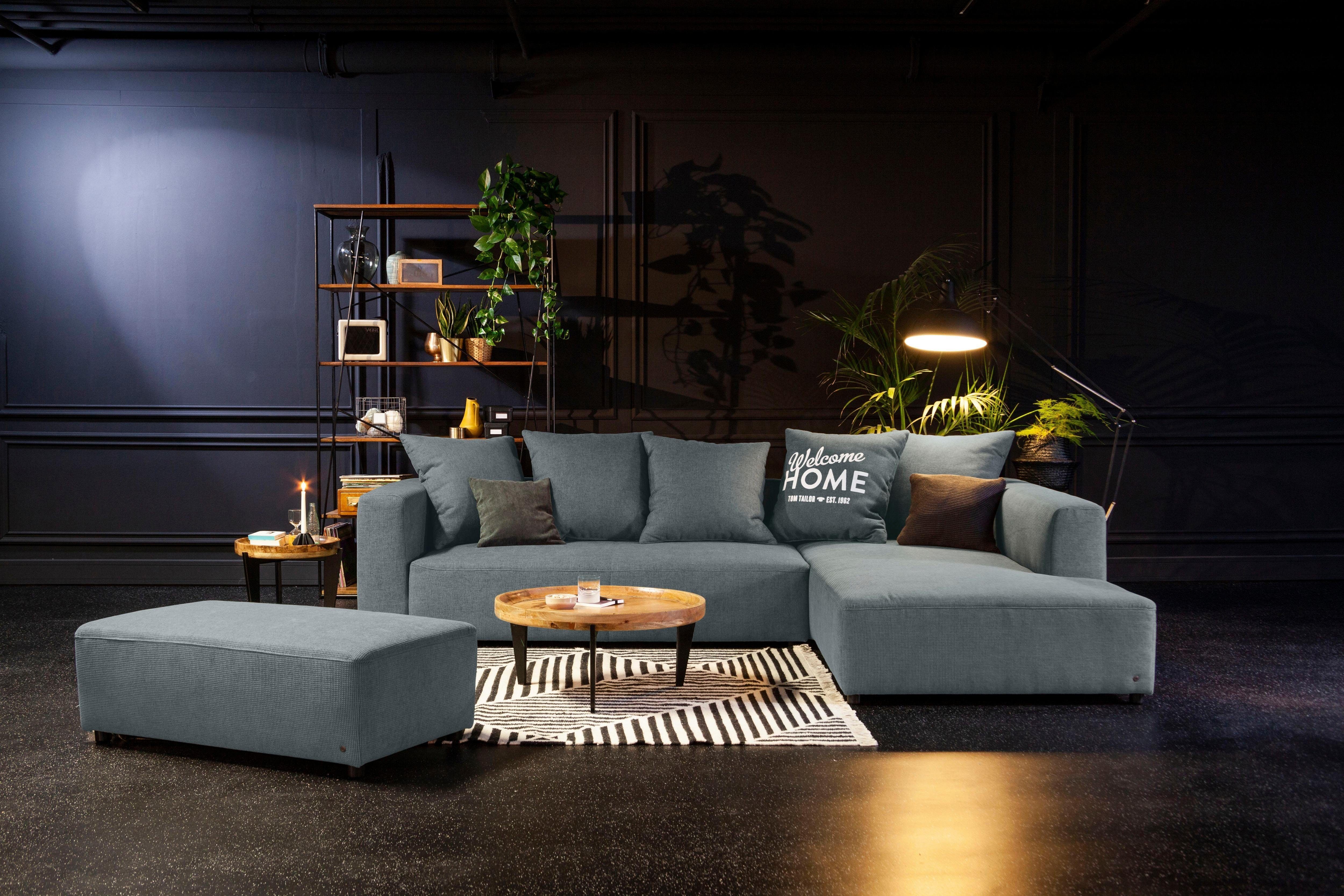 TOM TAILOR HOME Ecksofa HEAVEN CASUAL XL, aus der COLORS COLLECTION, wahlweise mit Bettfunktion & Bettkasten