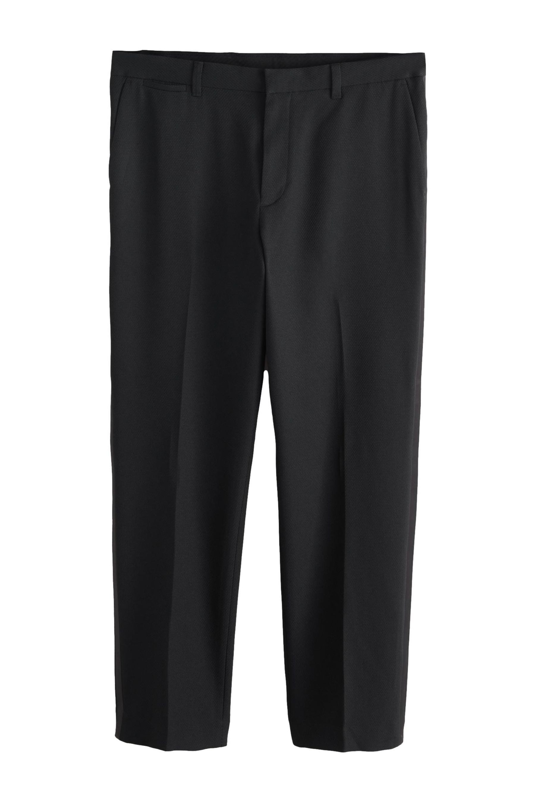 Next Anzughose Regular Fit Smokinghose mit Galonstreifen (1-tlg)