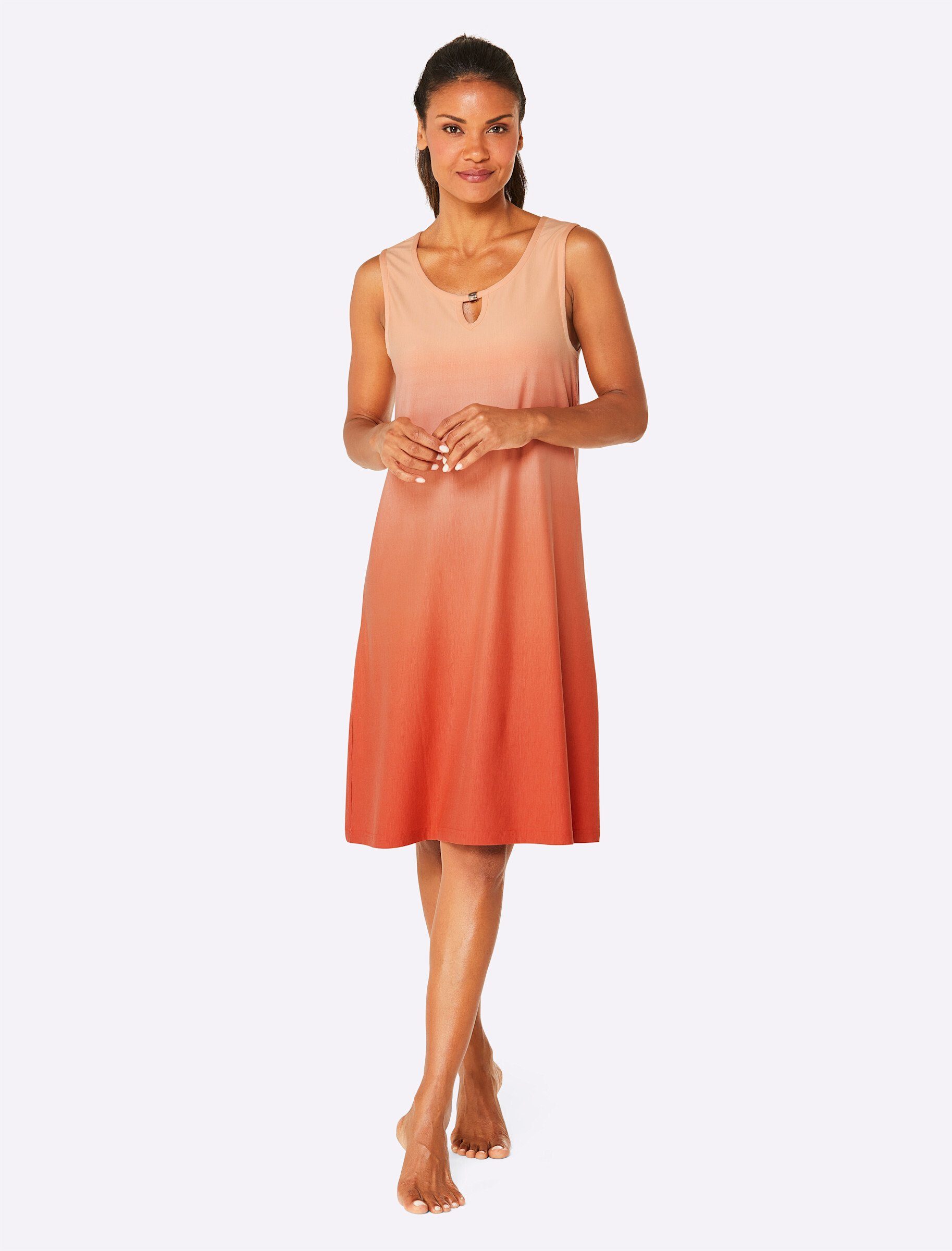 Witt Strandkleid Sommerkleid Ärmellos