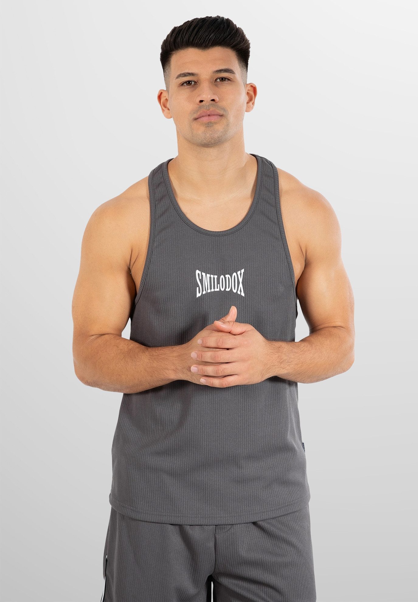 Smilodox Tanktop Classic Ripp, Tank Top günstig online kaufen