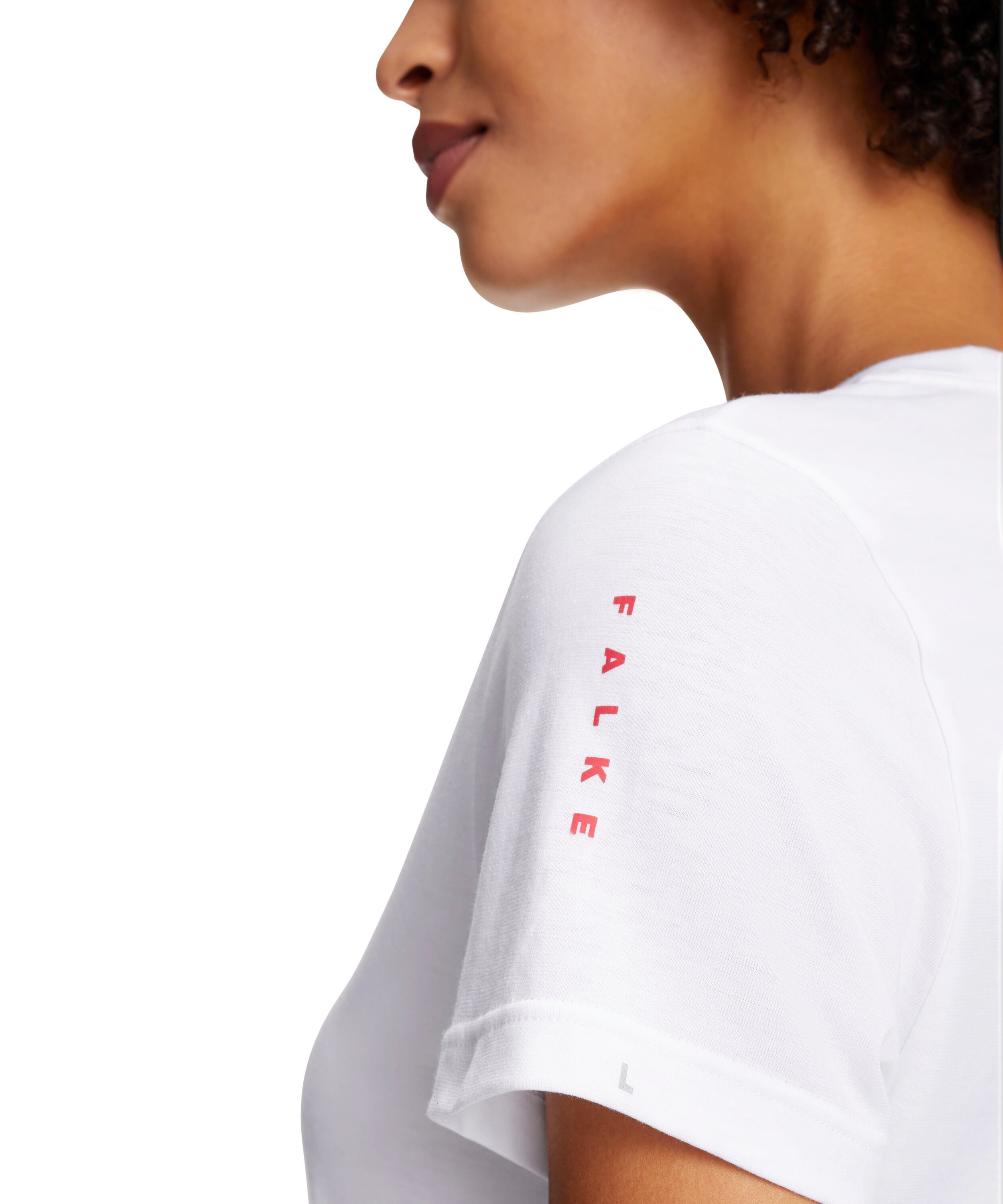 (1-tlg) T-Shirt kühlend FALKE white (2860)