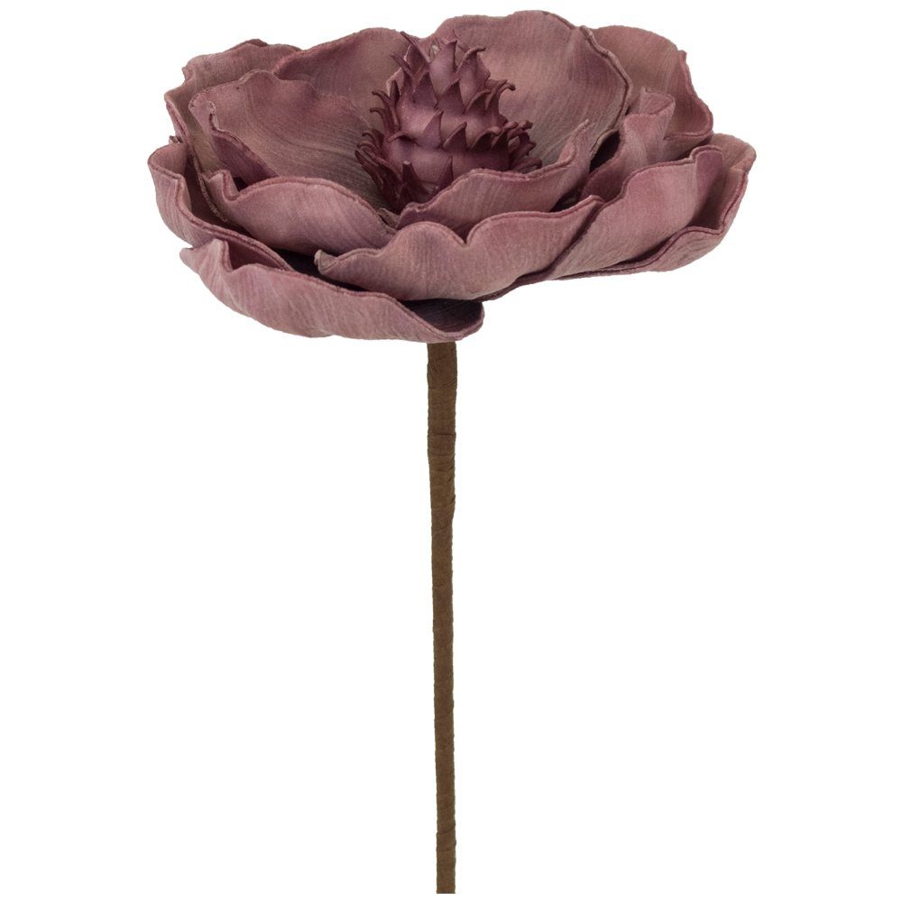 Kunstblume Kunstblumen Blüte lila Pflanzen Deko Ø 13x65, matches21 HOME & H günstig online kaufen