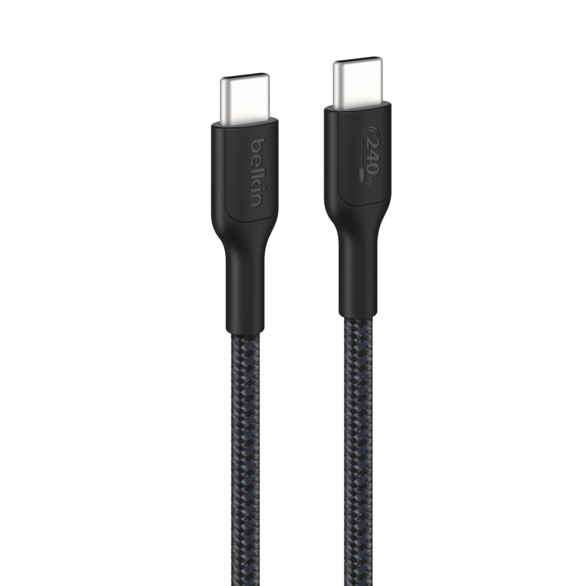 Belkin BoostCharge Pro USB-C / USB-C geflochten 240 W USB-Kabel, USB-C, (300 cm)