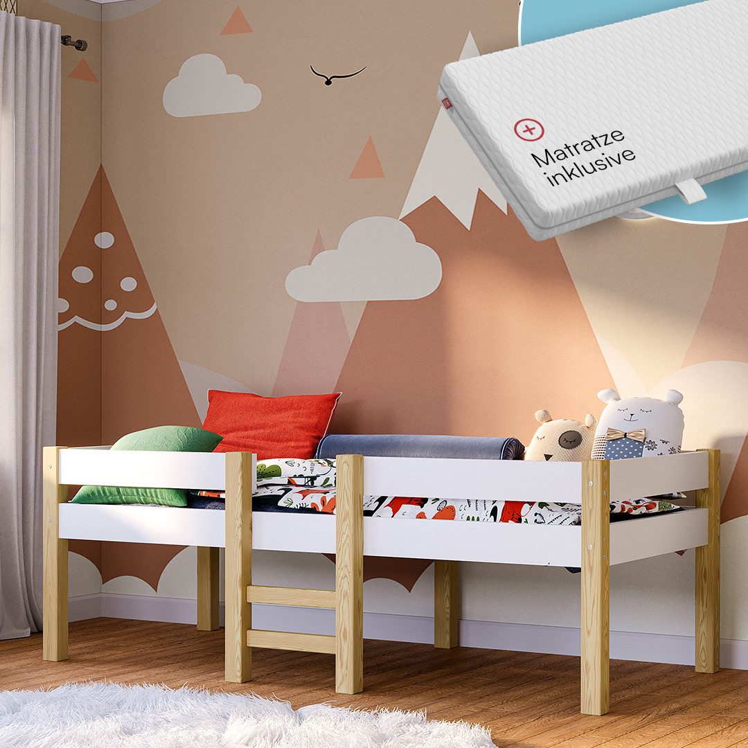 Bellabino Hochbett Aspy mit Rausfallschutz und günstig online kaufen