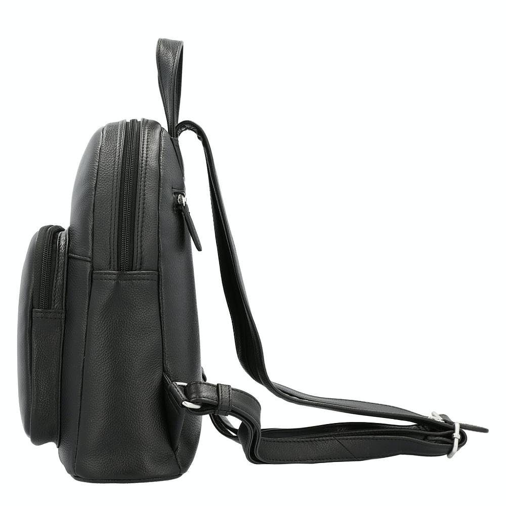 Picard Cityrucksack Picard Rucksack schwarz 6315 Luis Rindsleder
