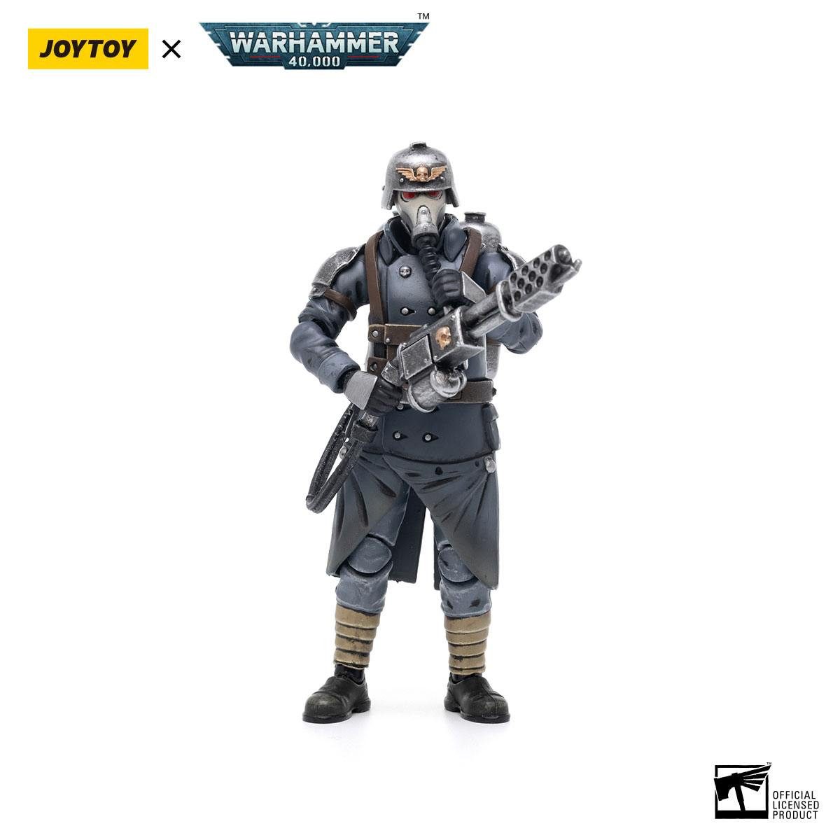 Joy Toy (CN) Actionfigur Warhammer 40k Actionfigur 1/18 Death Korps of Krieg Veteran Squad Guar