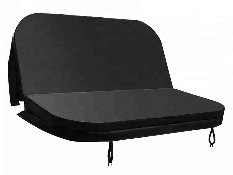 Xlmoebel Pool-Abdeckplane XLMOEBEL Whirlpool-Abdeckung aus Polyurethan in Schwarz (Abdeckung, 1-St., 200 x 200 cm), Made in Europa