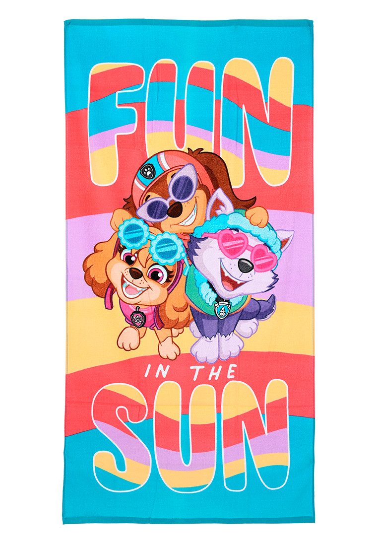 PAW PATROL Handtuch Badetuch für Mädchen Skye 140x70cm