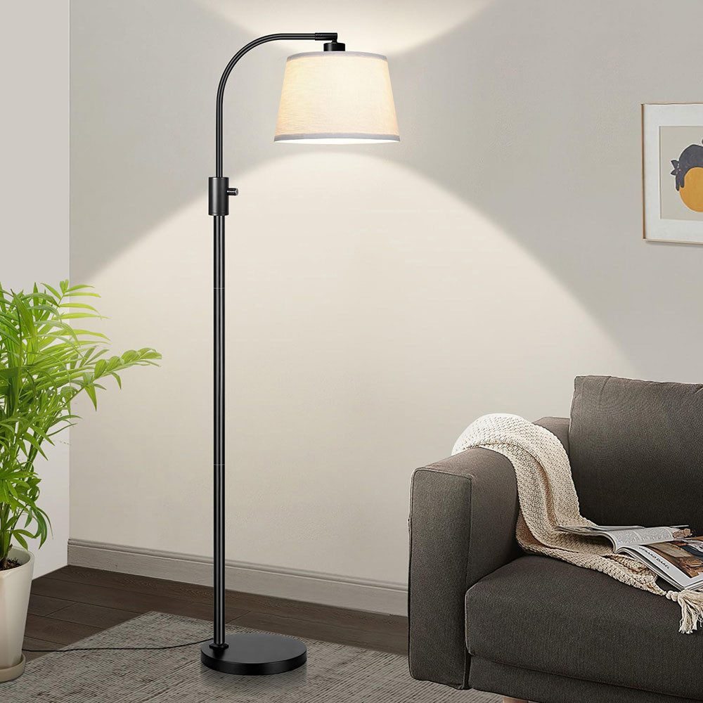 LED Stehlampe Moderne Wohnzimmer Stehleuchte mit Fußschalter