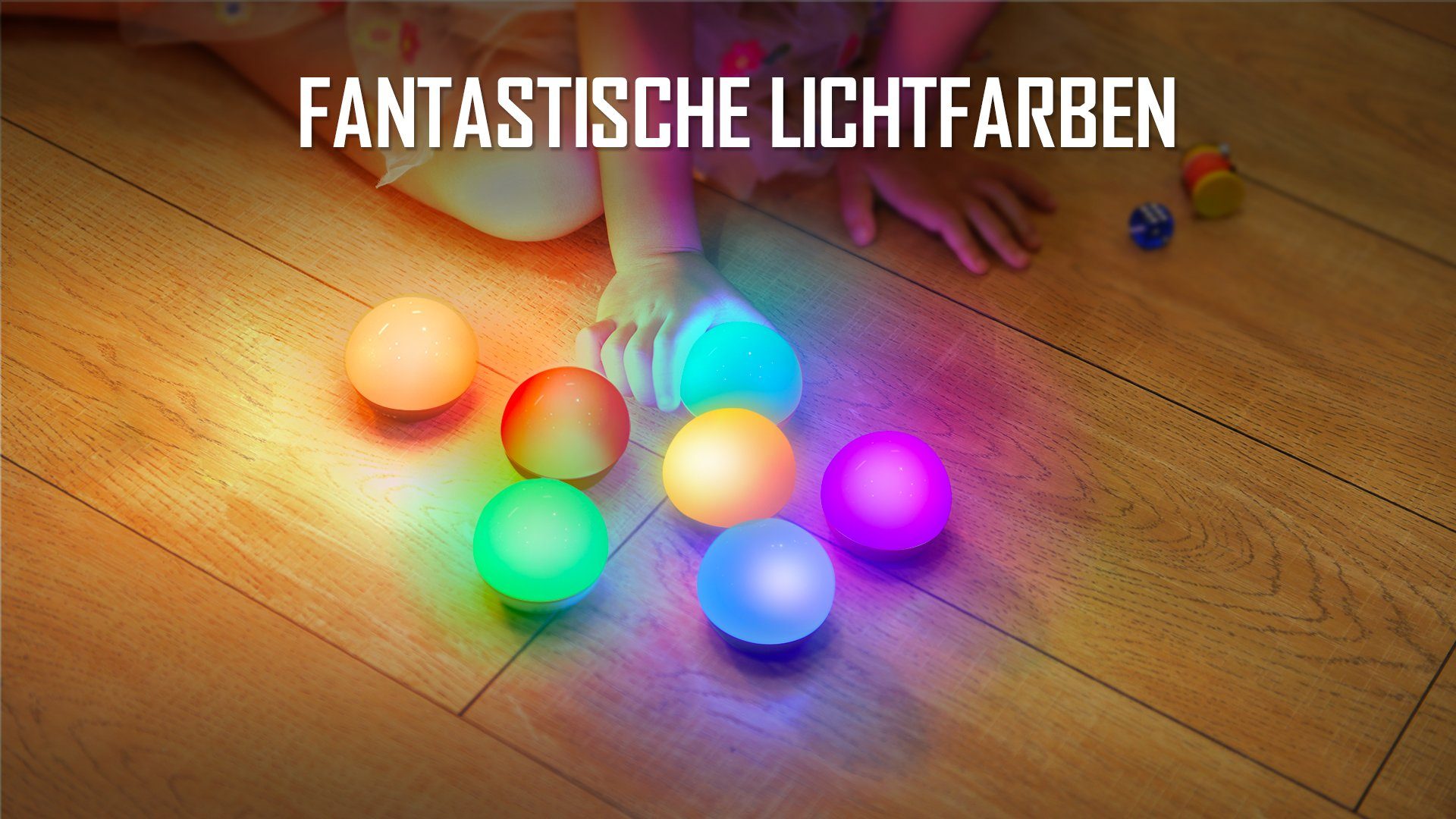 OLIGHT LED Nachtlicht LED Farbwechsel, Hochleistungs-LED, MC zu 58g, bis Farbkreisläufe, erreichen. 7 Aufladung 120 Obulb Nachtlicht RGB nur Weiße bei Lumen Mini Hochleistungs-RGB-LEDs