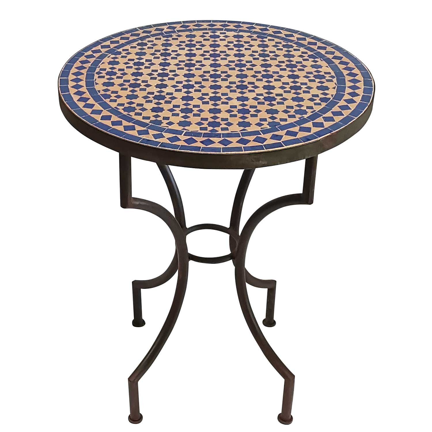 Casa Moro Gartentisch Marokkanischer Mosaiktisch Ø günstig online kaufen