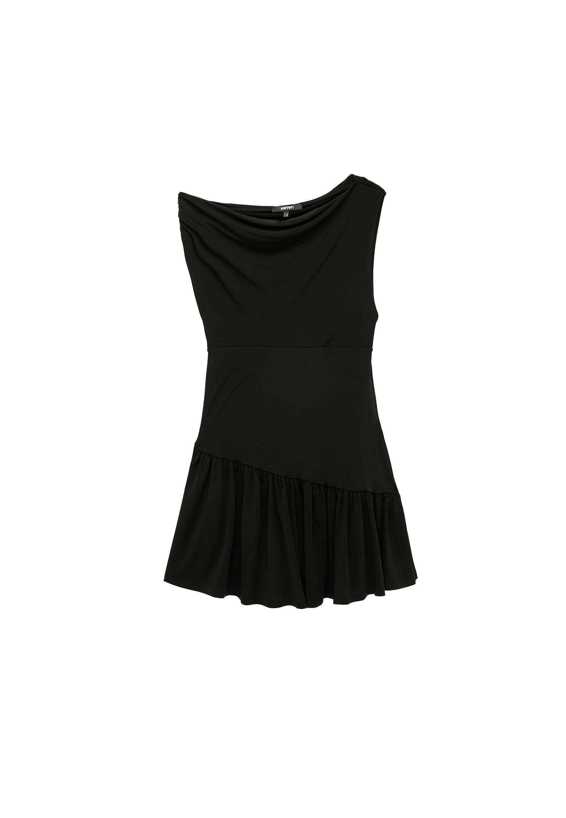 Koton Midikleid Koton Ärmelloses Asymmetrisches Mini-Dress