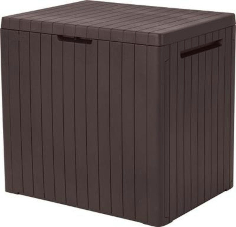 Proregal Gartenbox CAP'N COOK Gartenbox (LxBxH 44 x 58 x 55 cm, 113 Liter  Stauraum, Kissenbox mit Deckel, Auflagenbox, Braun oder Grau)