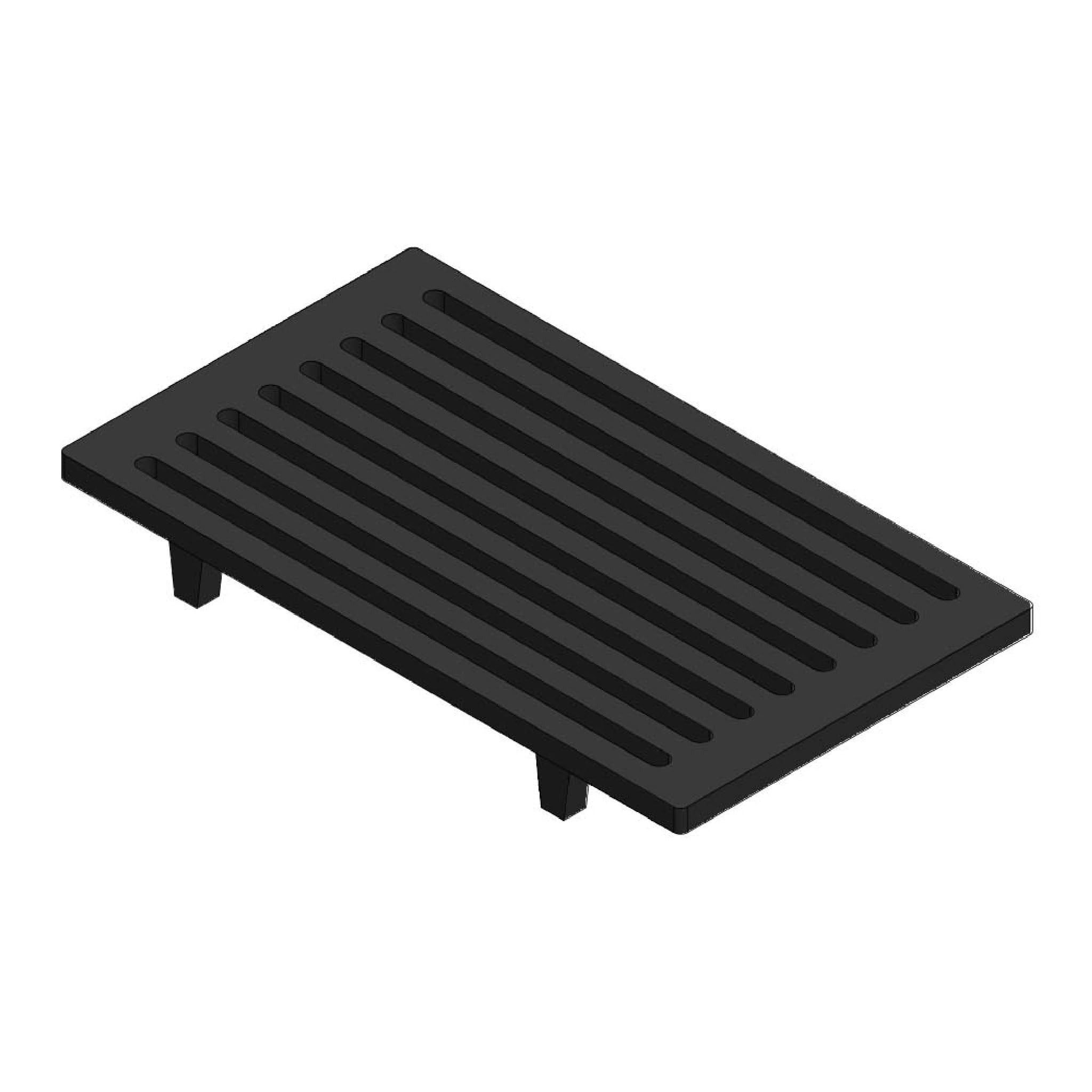 Feuerfest 123 GmbH Grillrost Kaminrost / Ascherost 280x160x10mm passend für Thorma Wismar**
