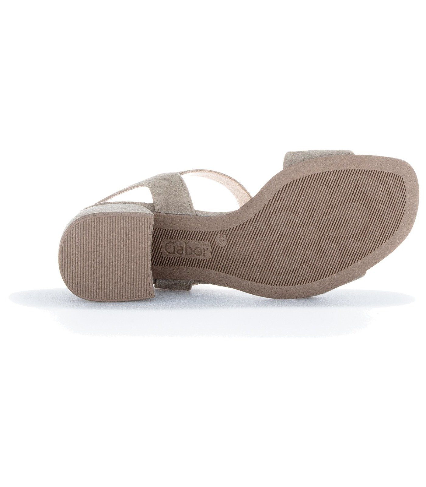 Sandalen Riemchensandalette Leder Beige Gabor