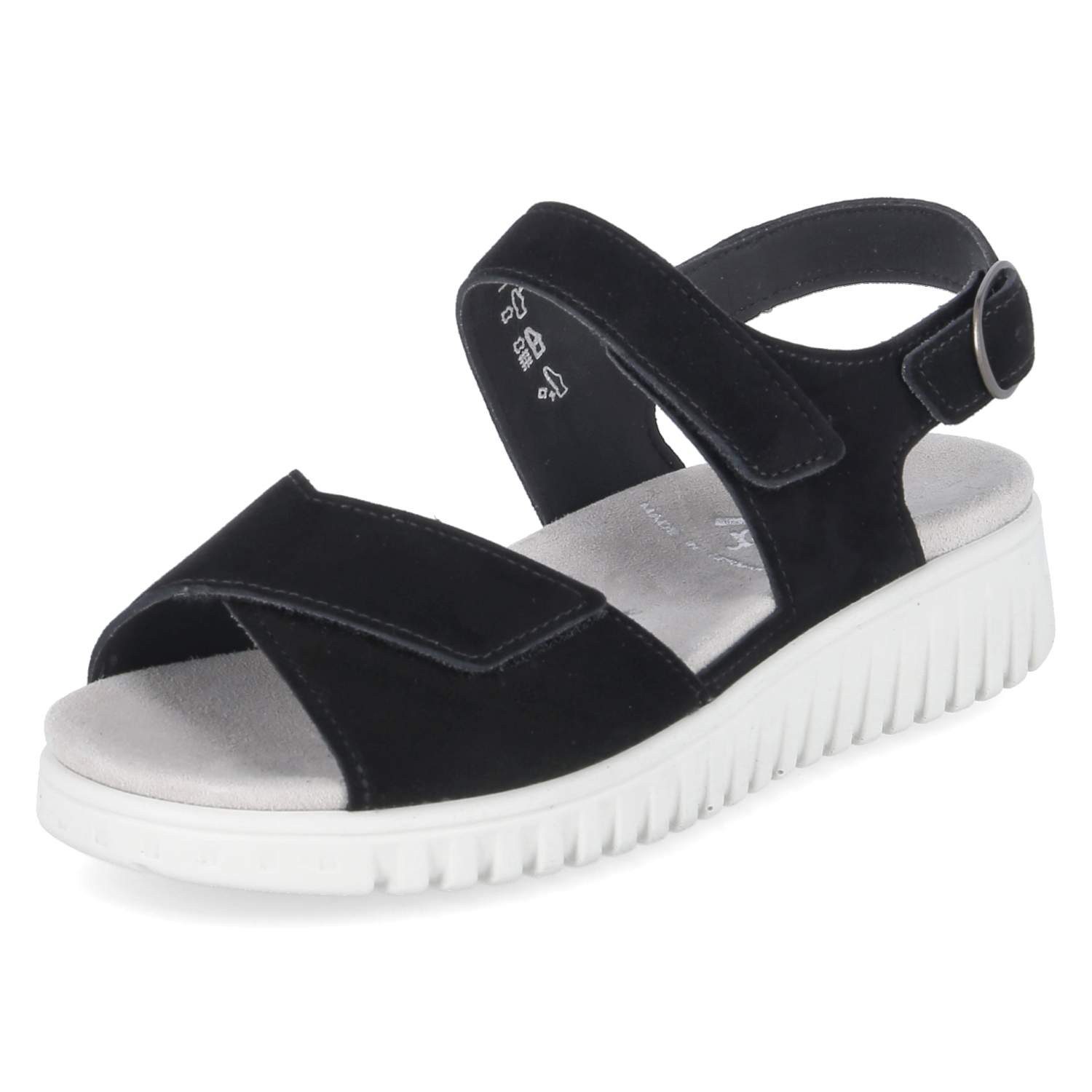 Semler Semler C7085042/001 SP Damen Rauleder black Sandalette