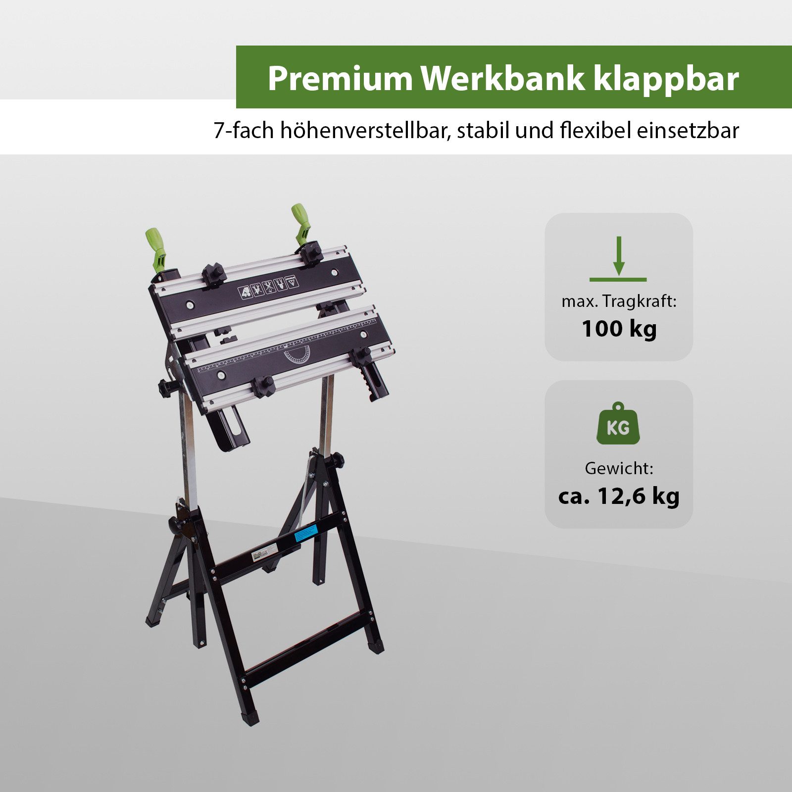 TRUTZHOLM Werkbank Premium Alu klappbar Werktisch günstig online kaufen