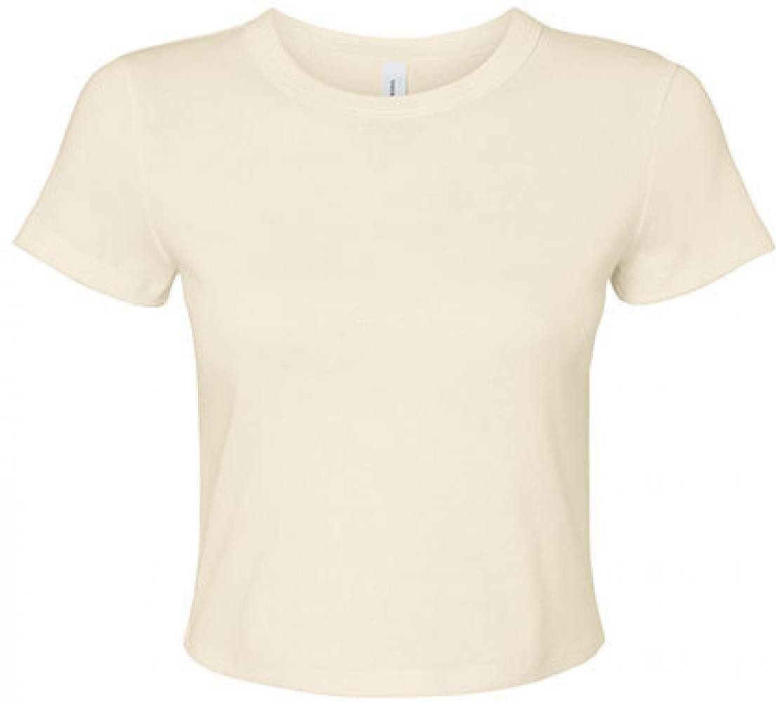 Bella + Canvas Rundhalsshirt Women´s Micro Rib Baby Tee Damen T-Shirt