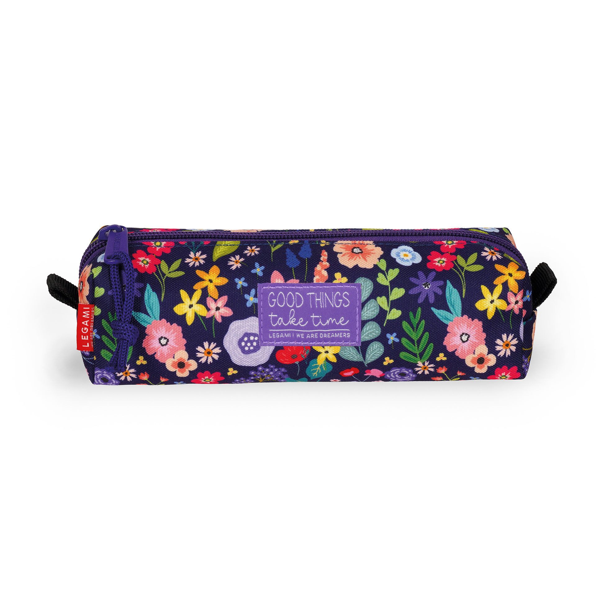 Legami Federmäppchen LEGAMI Federmäppchen Schlamperrolle Etui - FLOWERS