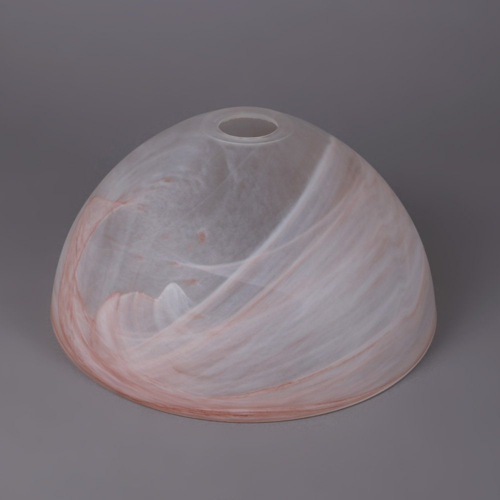 Home4Living Lampenschirm Lampenglas Ø 300mm Ersatzglas braun rund, Dekorati günstig online kaufen