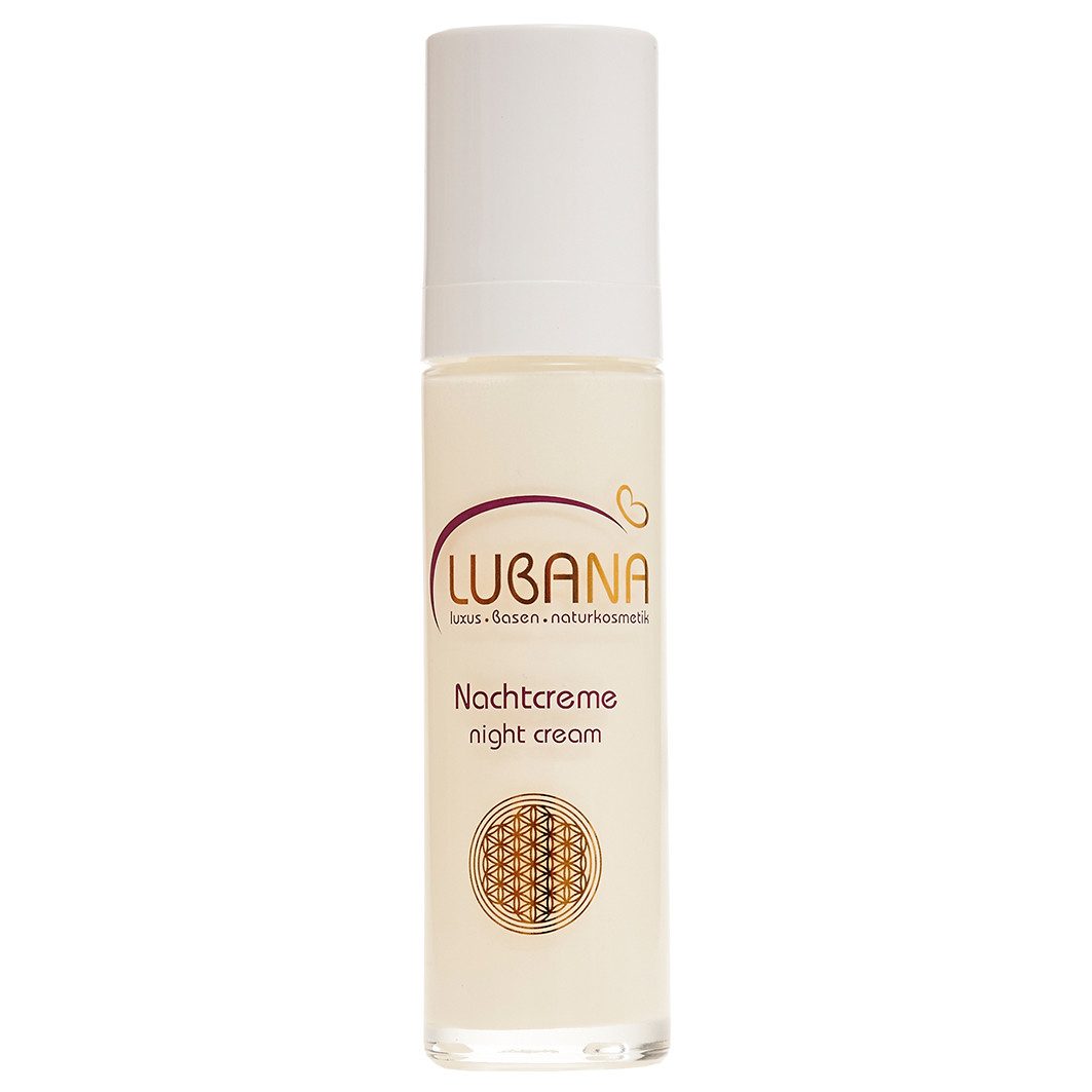 Nachtcreme natürliche, basische Pflege, regenerierend mit & Vit. E, 50 ml