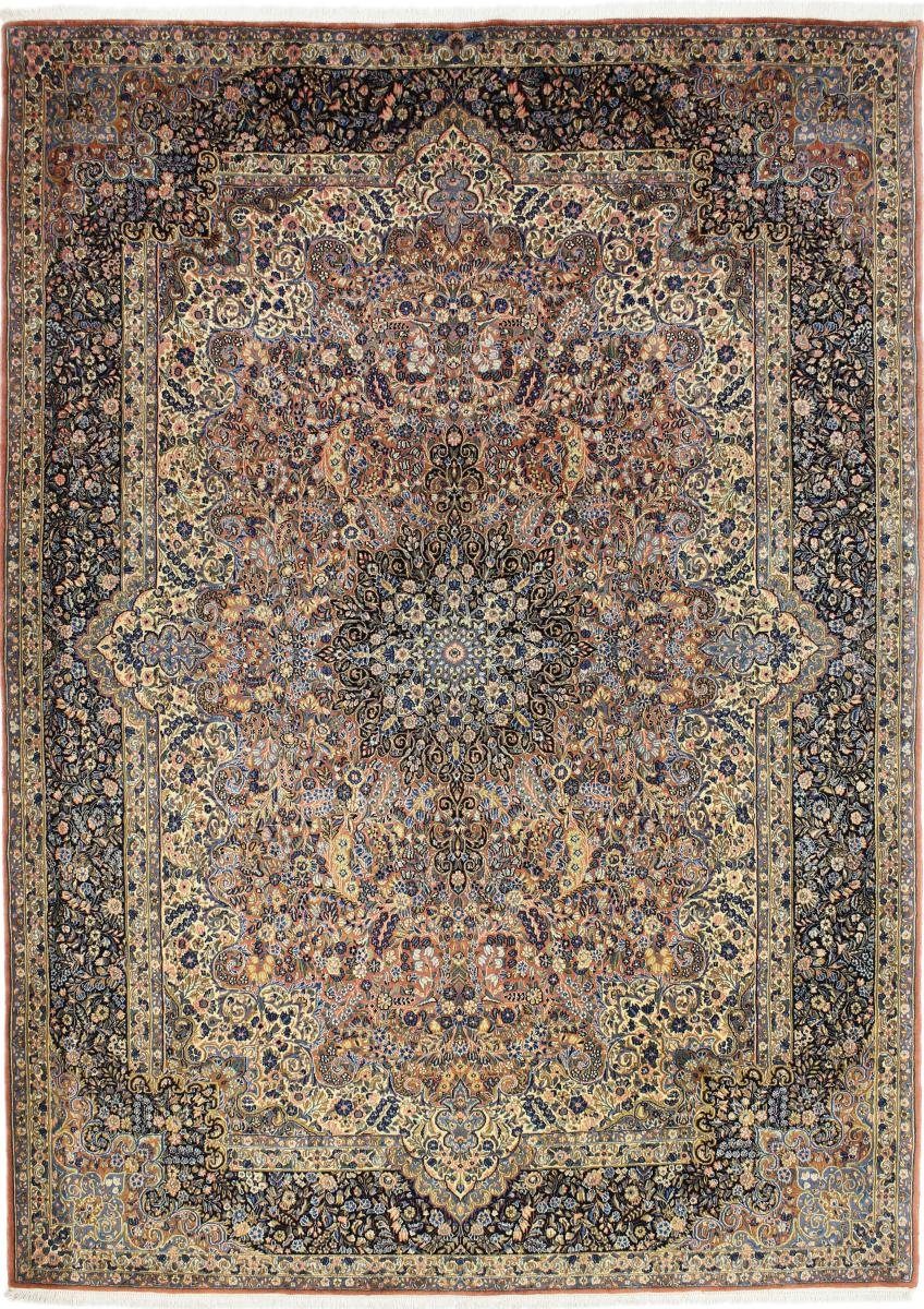 Orientteppich Kerman Rafsanjan Sherkat 211x293 Handgeknüpfter Orientteppich, Nain Trading, rechteckig, Höhe: 12 mm | Kurzflor-Teppiche