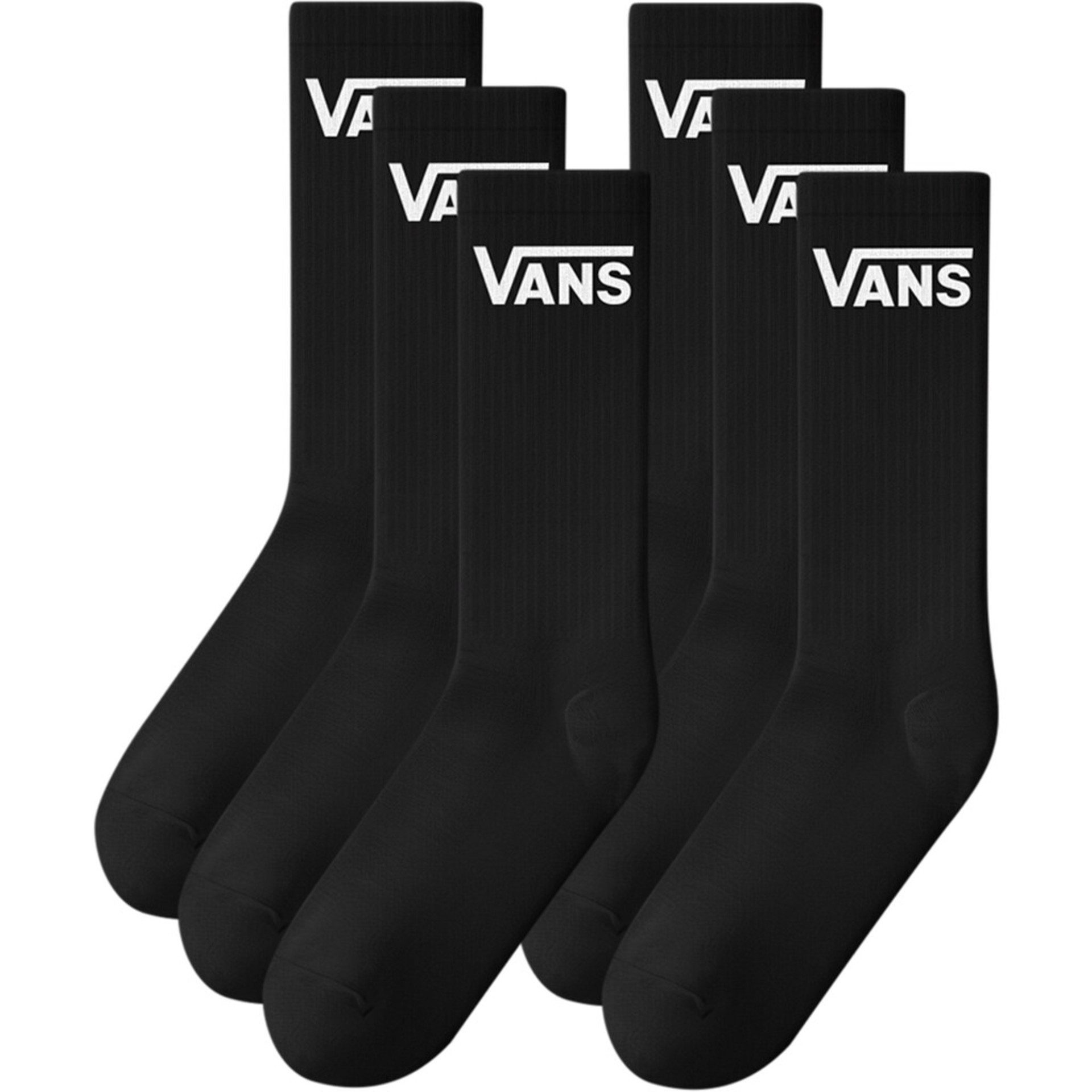 Vans Sportsocken CLASSIC CREW (6-Paar) für Erwachsene, sportlicher Stil, sechs Paar im Set