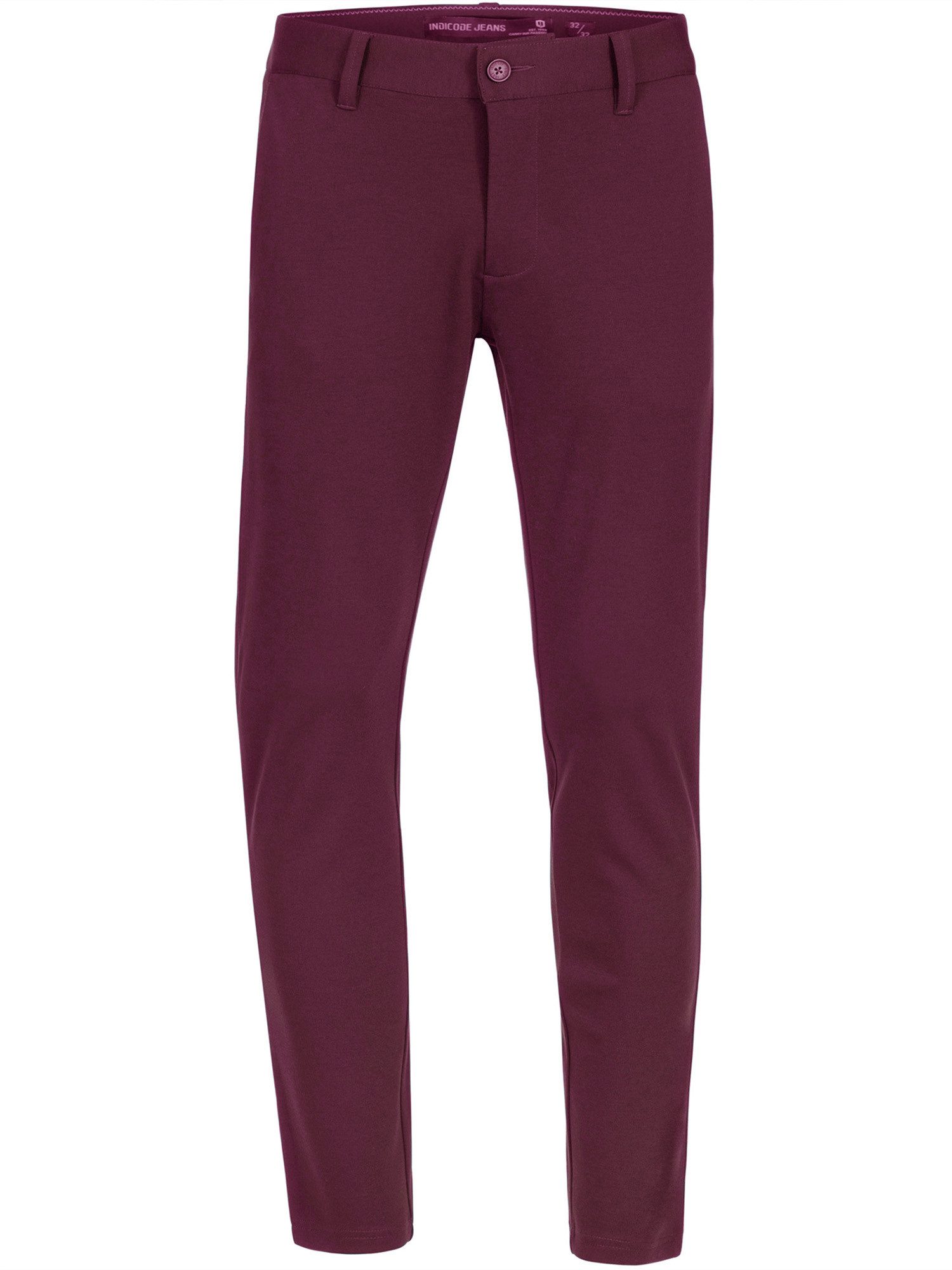 Indicode Chinohose Herren Rodekro Chino Hose Herrenhose Performance Pants mit 4 Taschen