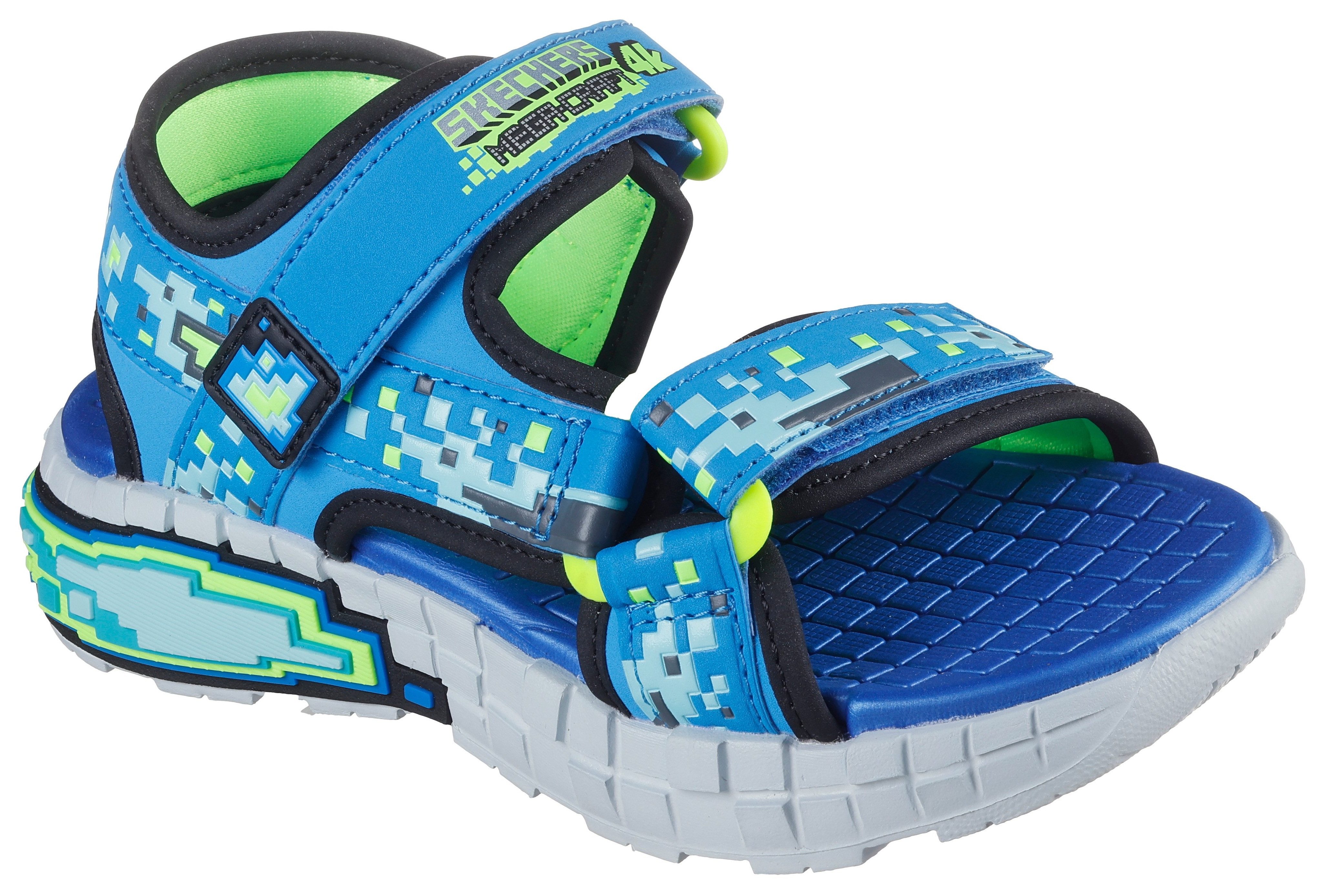 Skechers MEGA-SPLASH 4K Sandale Mega Craft Sandale mit Klettverschluss, Größenschablone zum Download