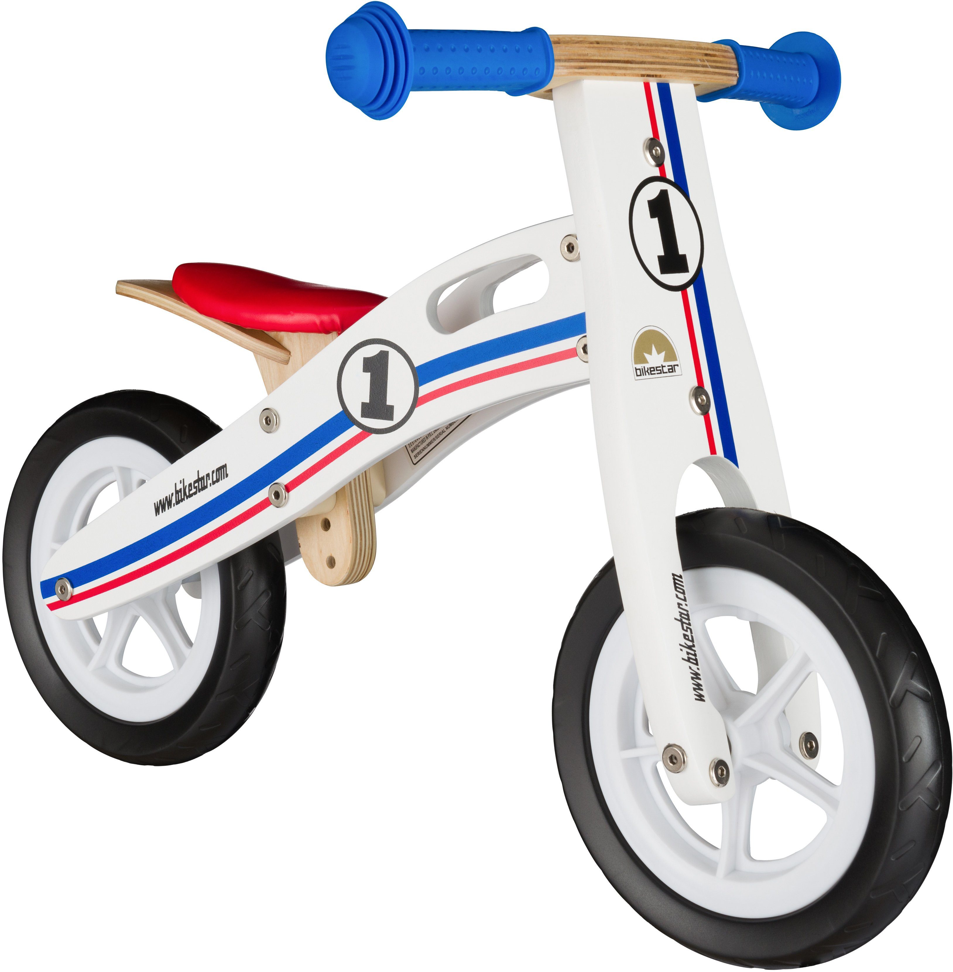 Bikestar Laufrad Holz 10 Zoll