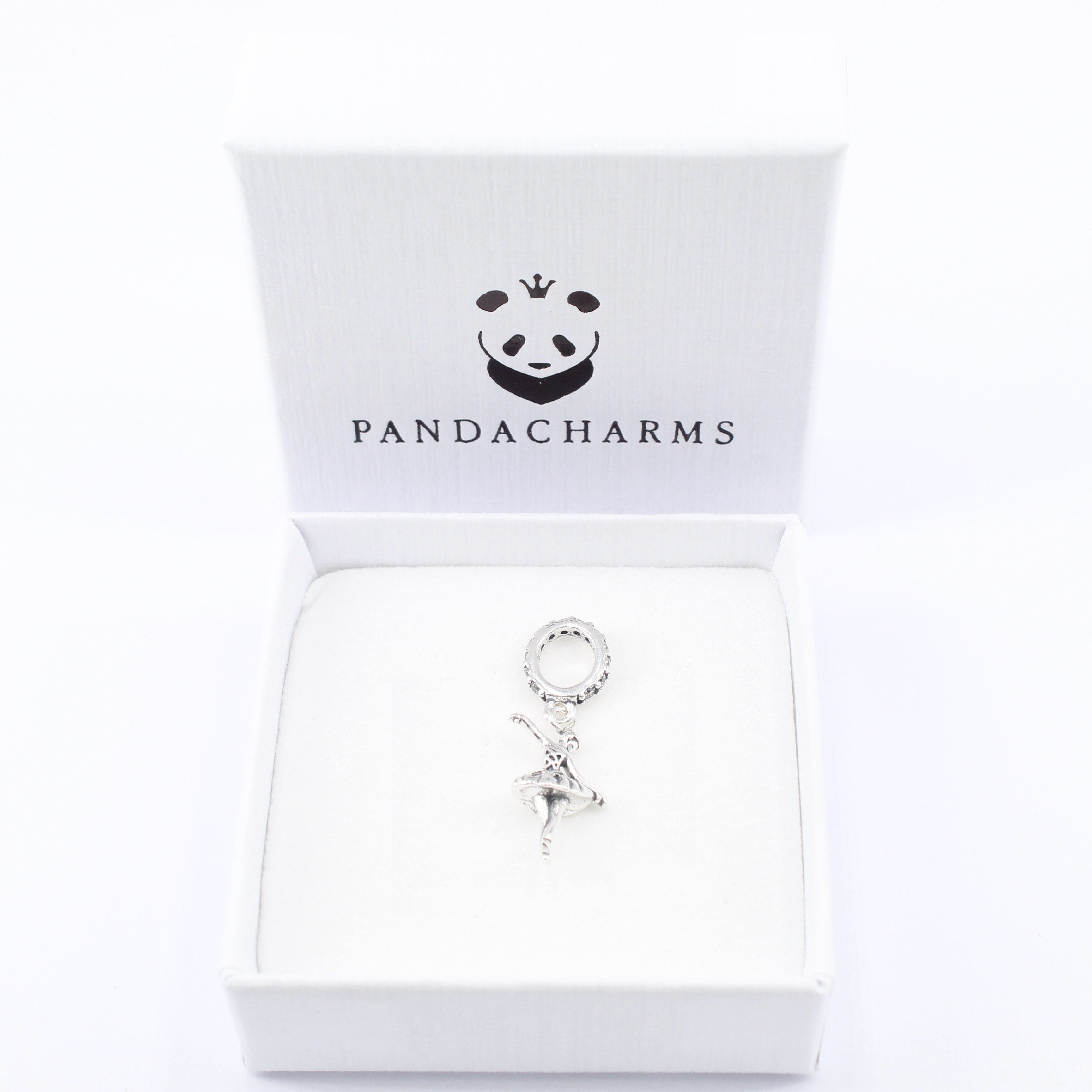 PANDACHARMS Bead Ballerina Tänzerin Charm Anhänger für Armband, 925 Silber, günstig online kaufen