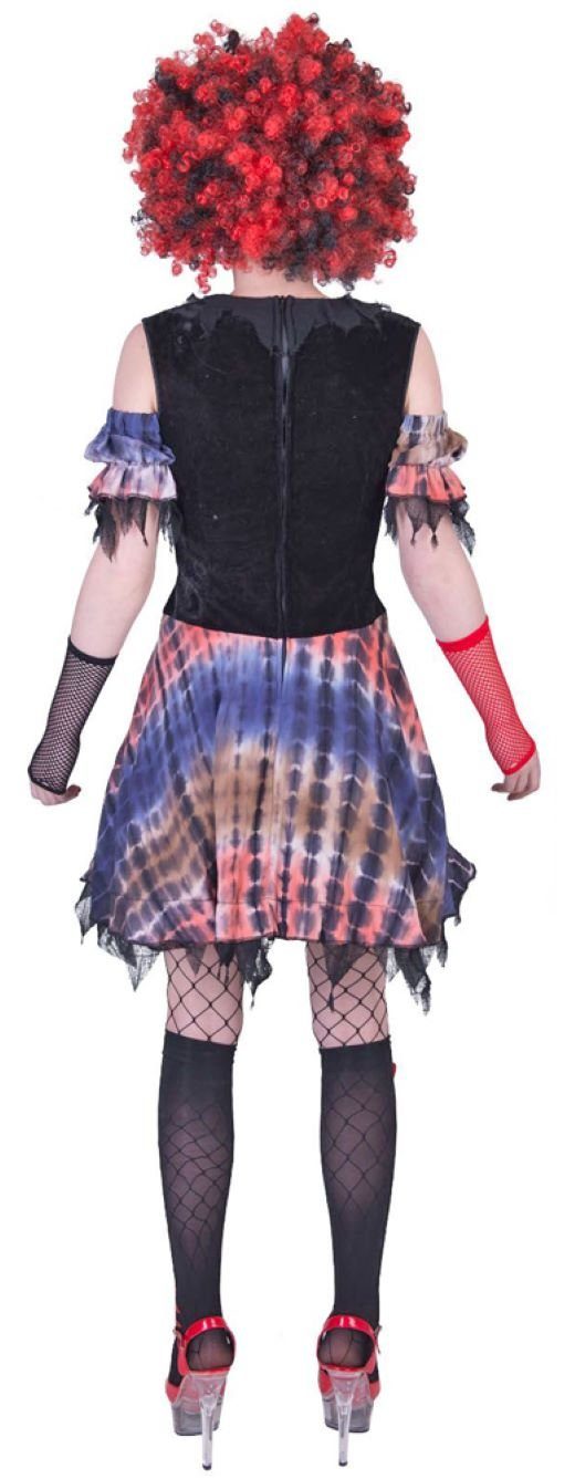 Funny Fashion Clown-Kostüm Grusel Killer Clown Lea - Kostüm für Damen