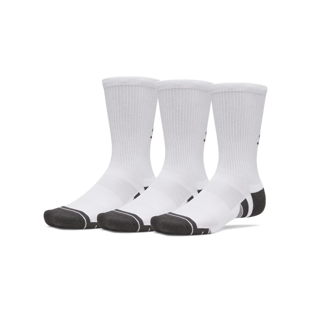 Under Armour® Sportsocken NEW UA PERF TECH 3PK CREW (Packung, 3-Paar) 3er-Pack, für sportliche Aktivitäten, angenehme Passform