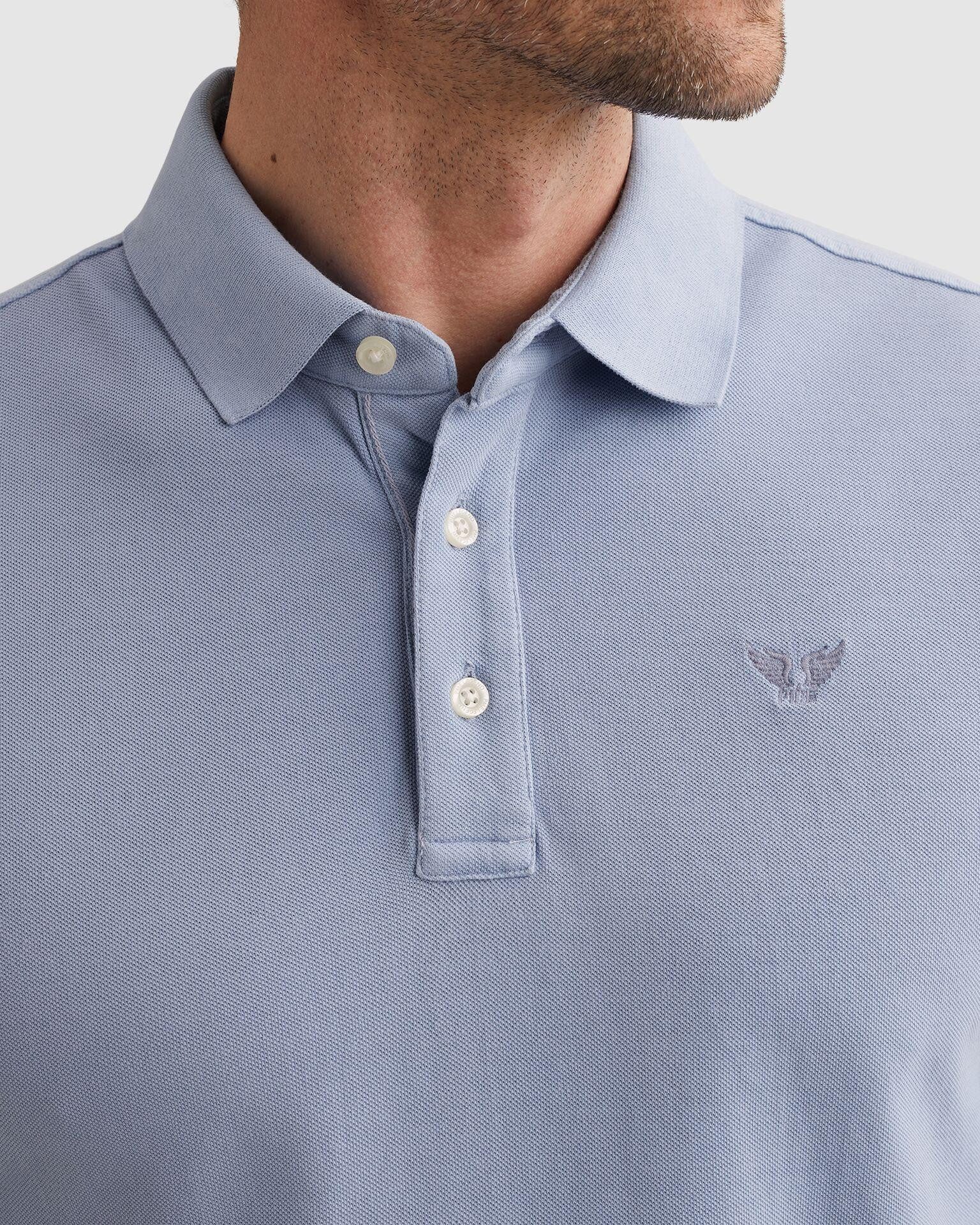 PME LEGEND Poloshirt Short sleeve polo pique garment dyed Piqué aus trageangenehmer Baumwolle