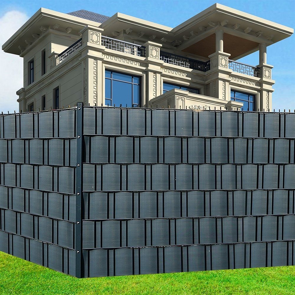 Feel2Home Sichtschutzstreifen Sichtschutz 10X HART PVC Sichtschutzstreifen günstig online kaufen