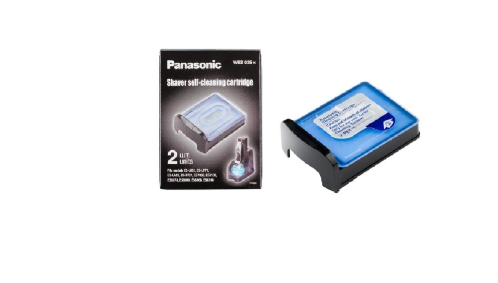 Panasonic WES 035 K für ES-LV81, ES-LF71, ES-LA93, ES-RT81 sh. Liste Elektrorasierer Reinigungslösung (1-St. Originalflasche mit Reiniger 2 x 13 ml)
