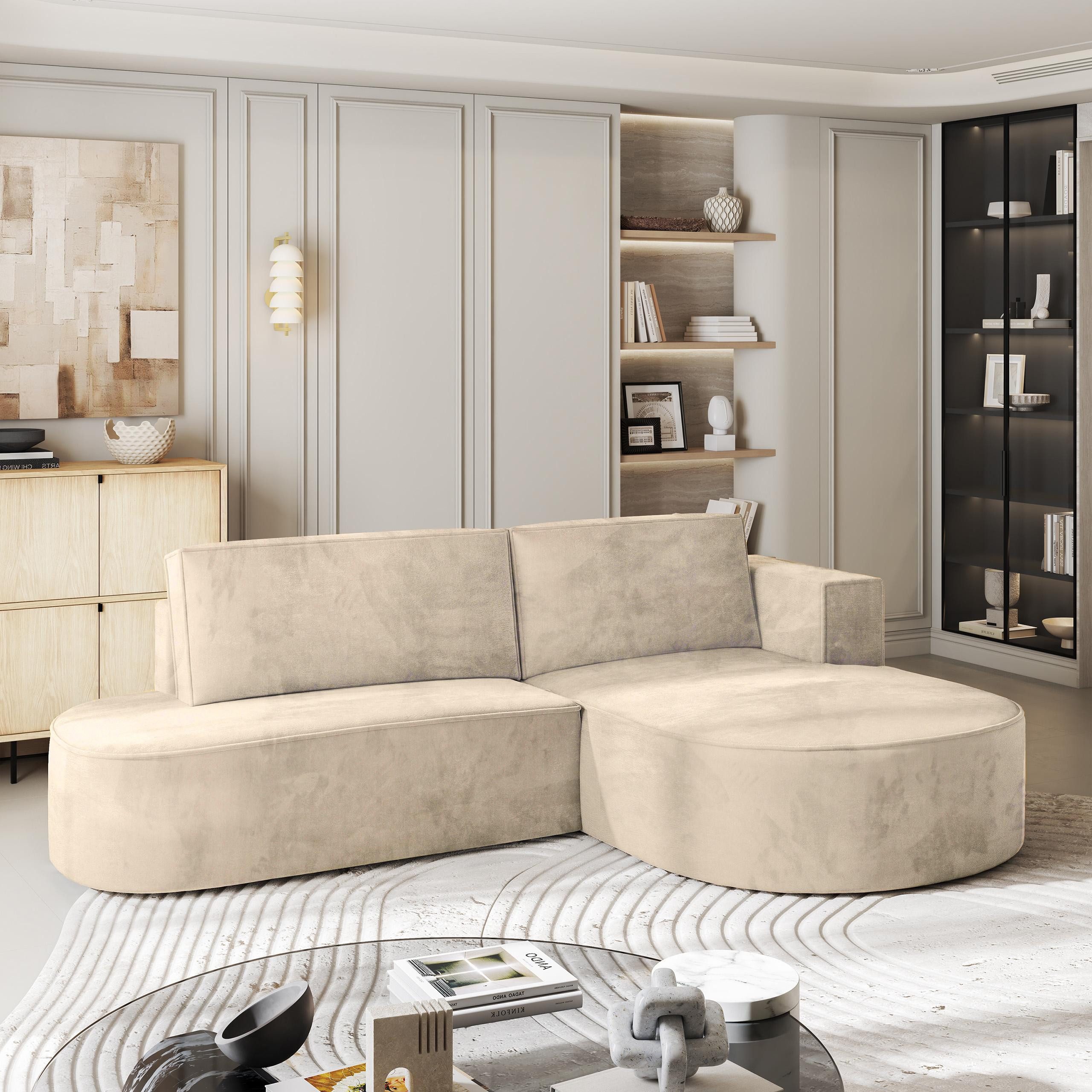 Masseno Ecksofa CORTIO mit Schlaffunktion L-Form, günstig online kaufen