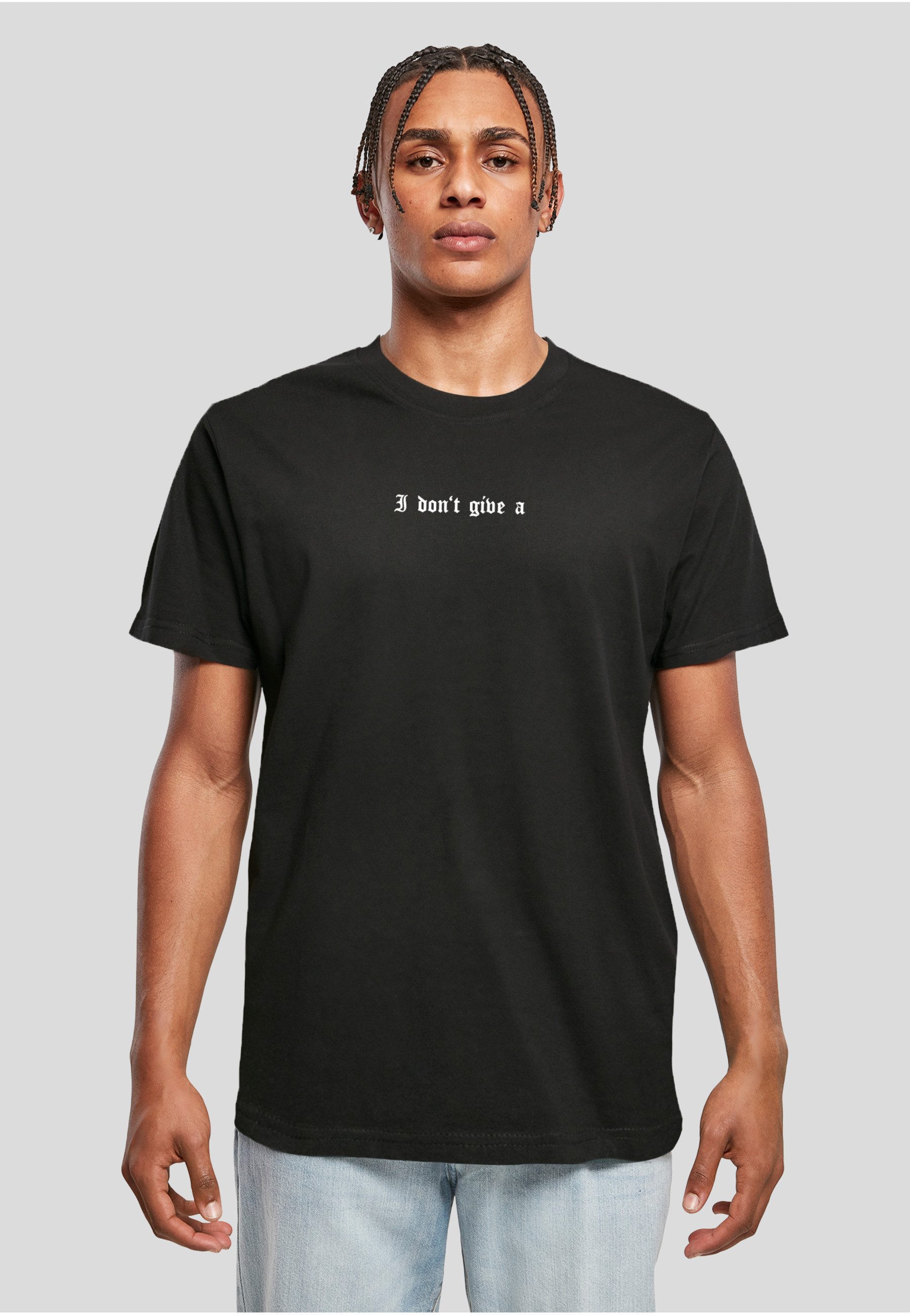 MisterTee T-Shirt MisterTee Herren I Don't Give A Tee (1-tlg)