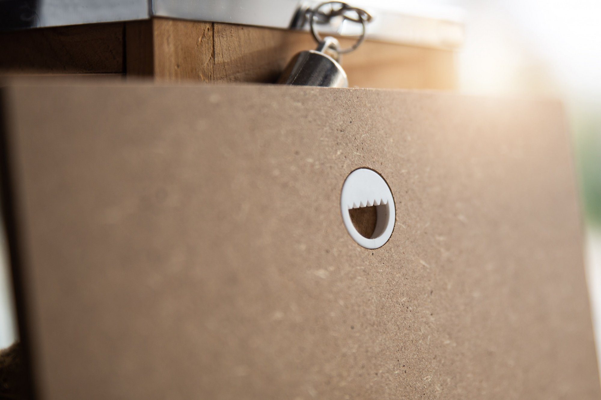 GRAVURZEILE Holzbild mit Spruch - Glaube an Wunder, Liebe & Glück - Holzschild -, (1 St), Geschenk