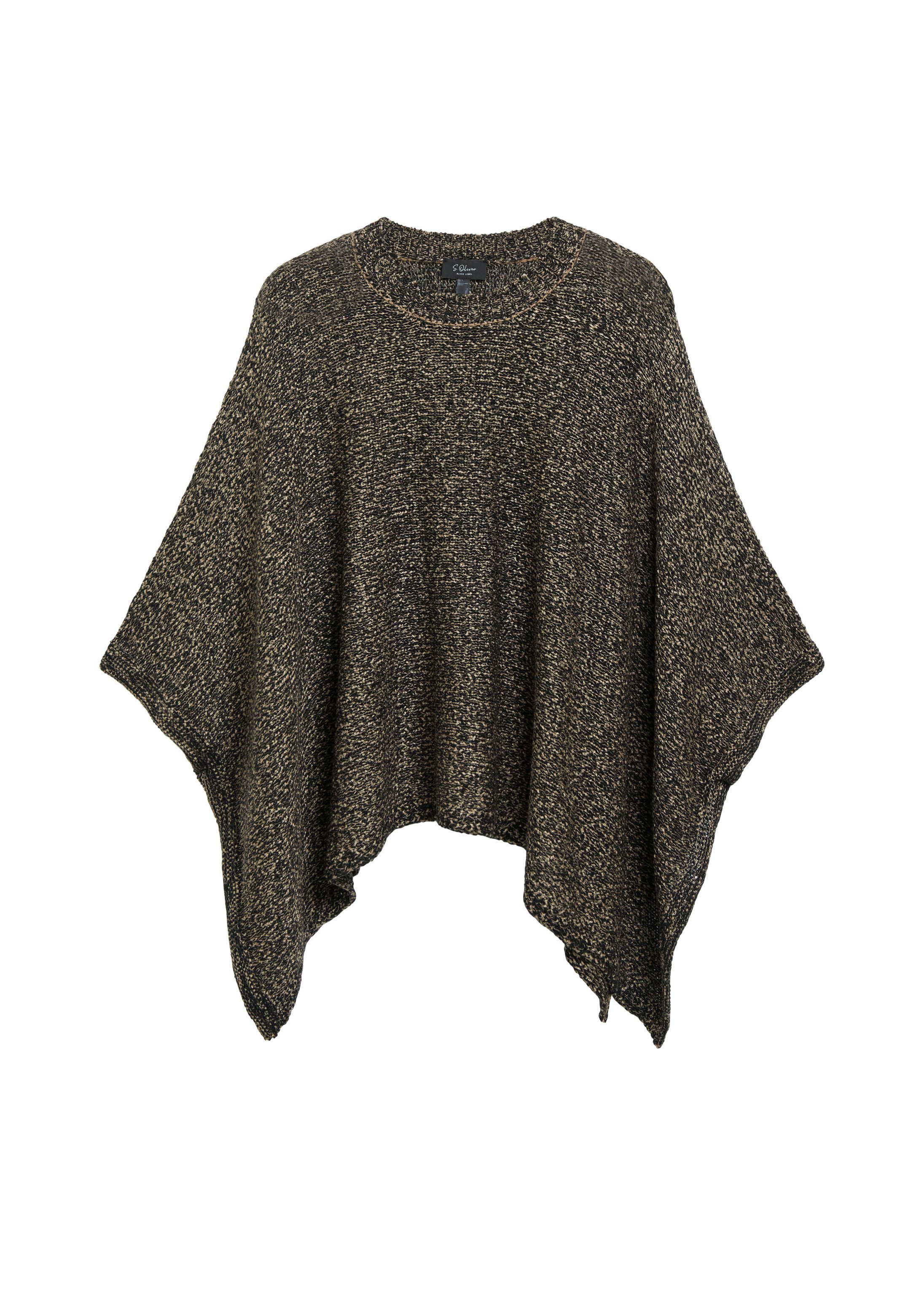 s.Oliver Poncho Strickjacke Strickjacke