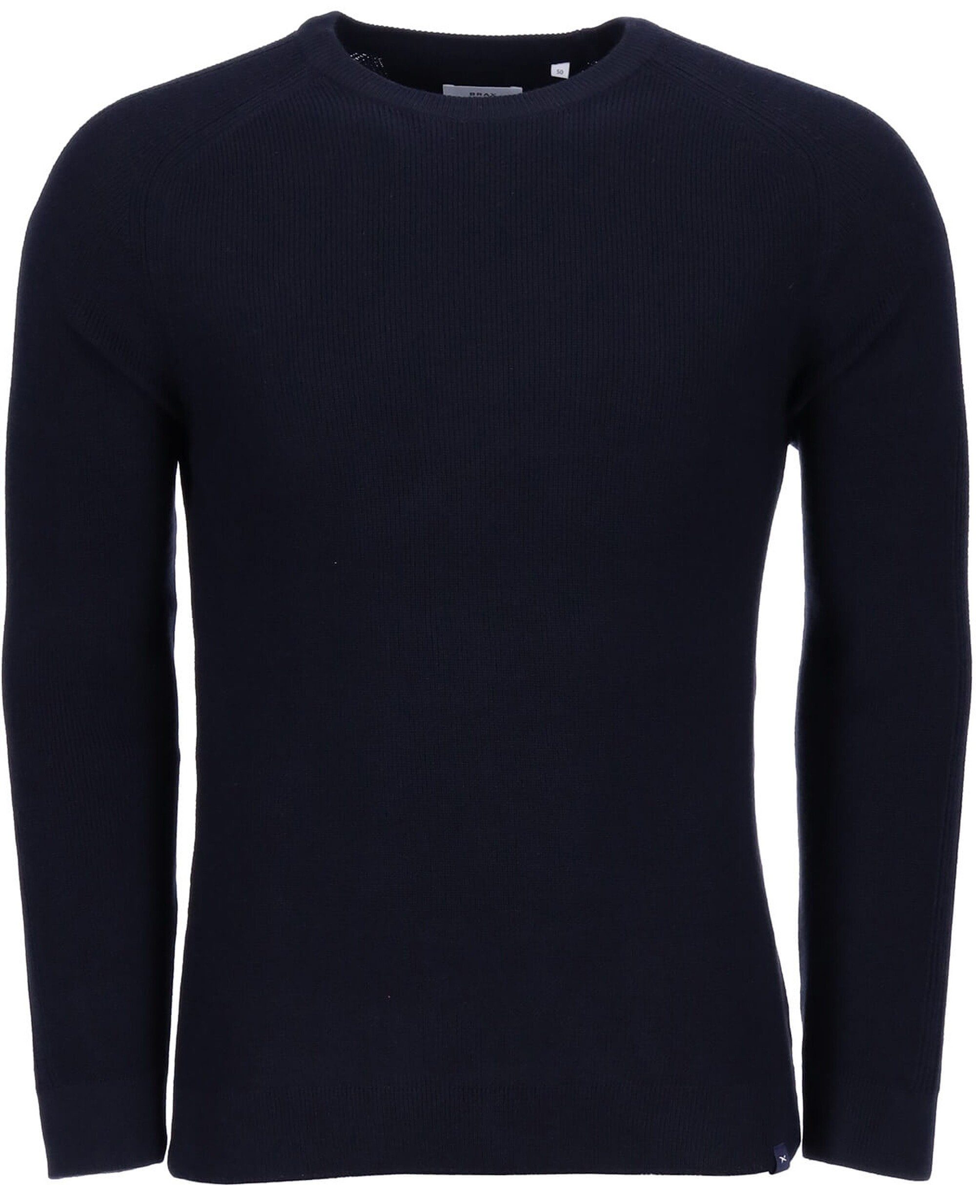 Rundhals Pullover unbekannt Brax BRAX Strickpullover Roy marine