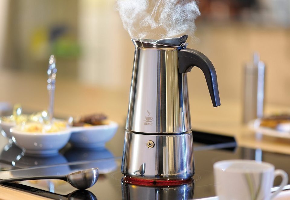 GEFU Espressokocher, für alle Herdarten
